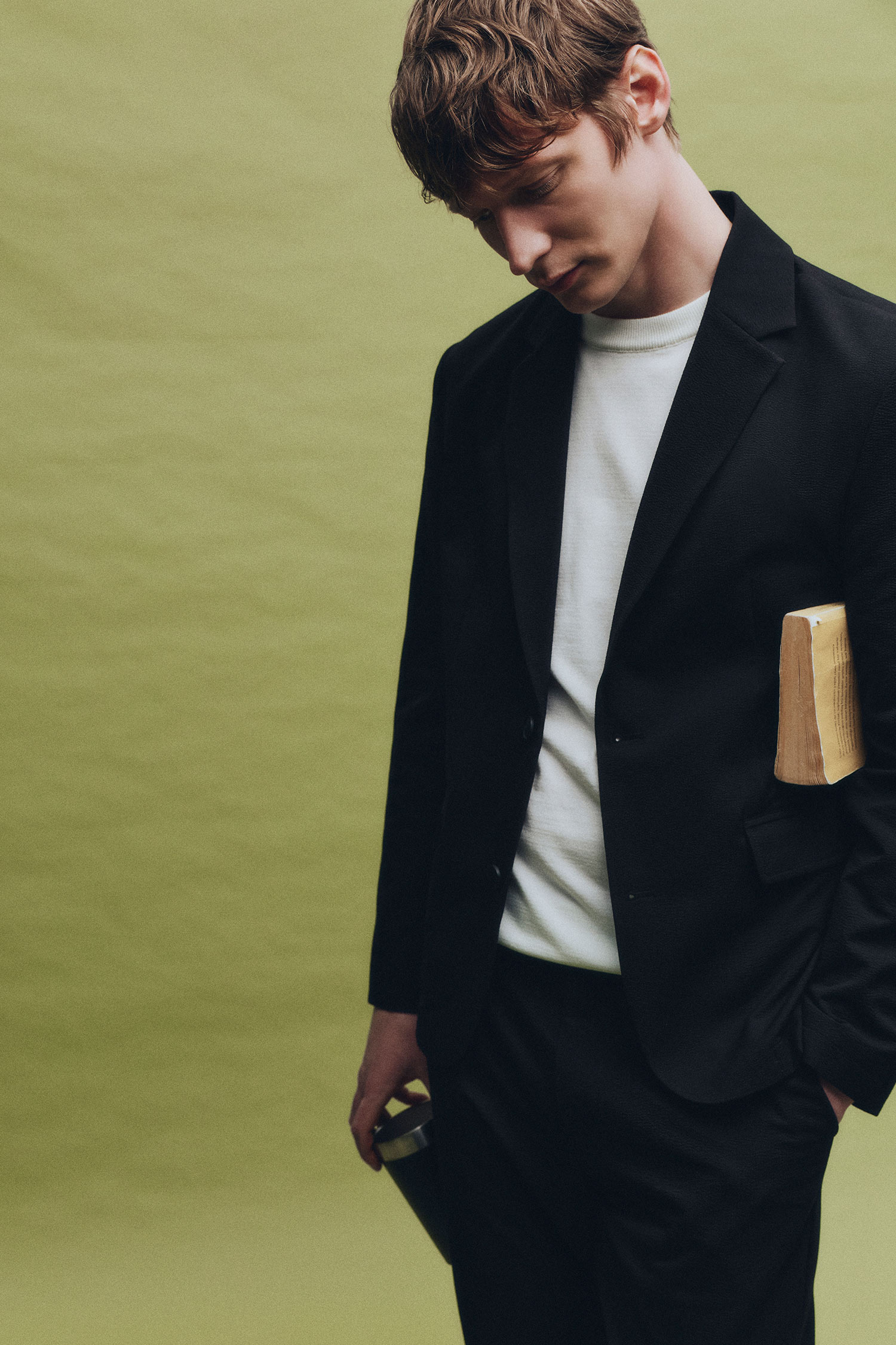 DeFacto Modern Fıt Krinkıl Blazer Ceket görsel 3