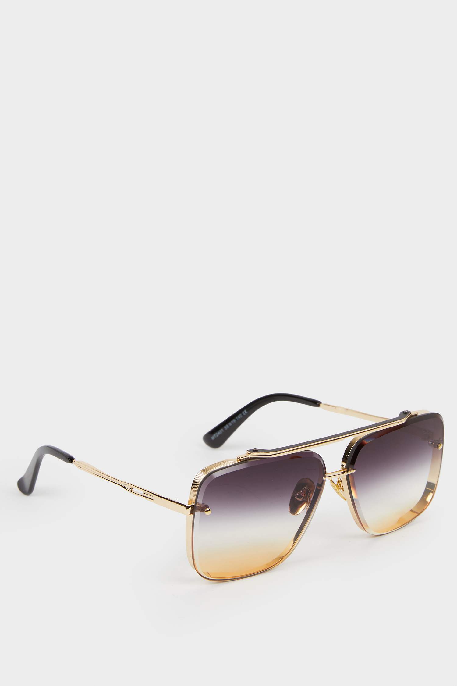 Kadın Oval Metal Güneş Gözlüğü