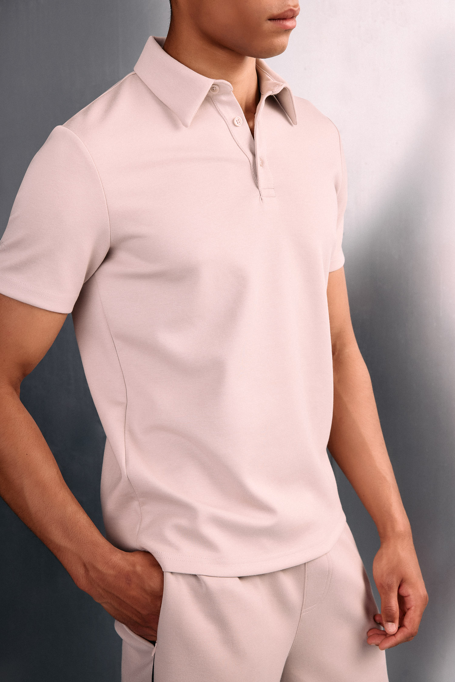 DeFacto Standart Fıt Modal Polo Tişört görsel 3