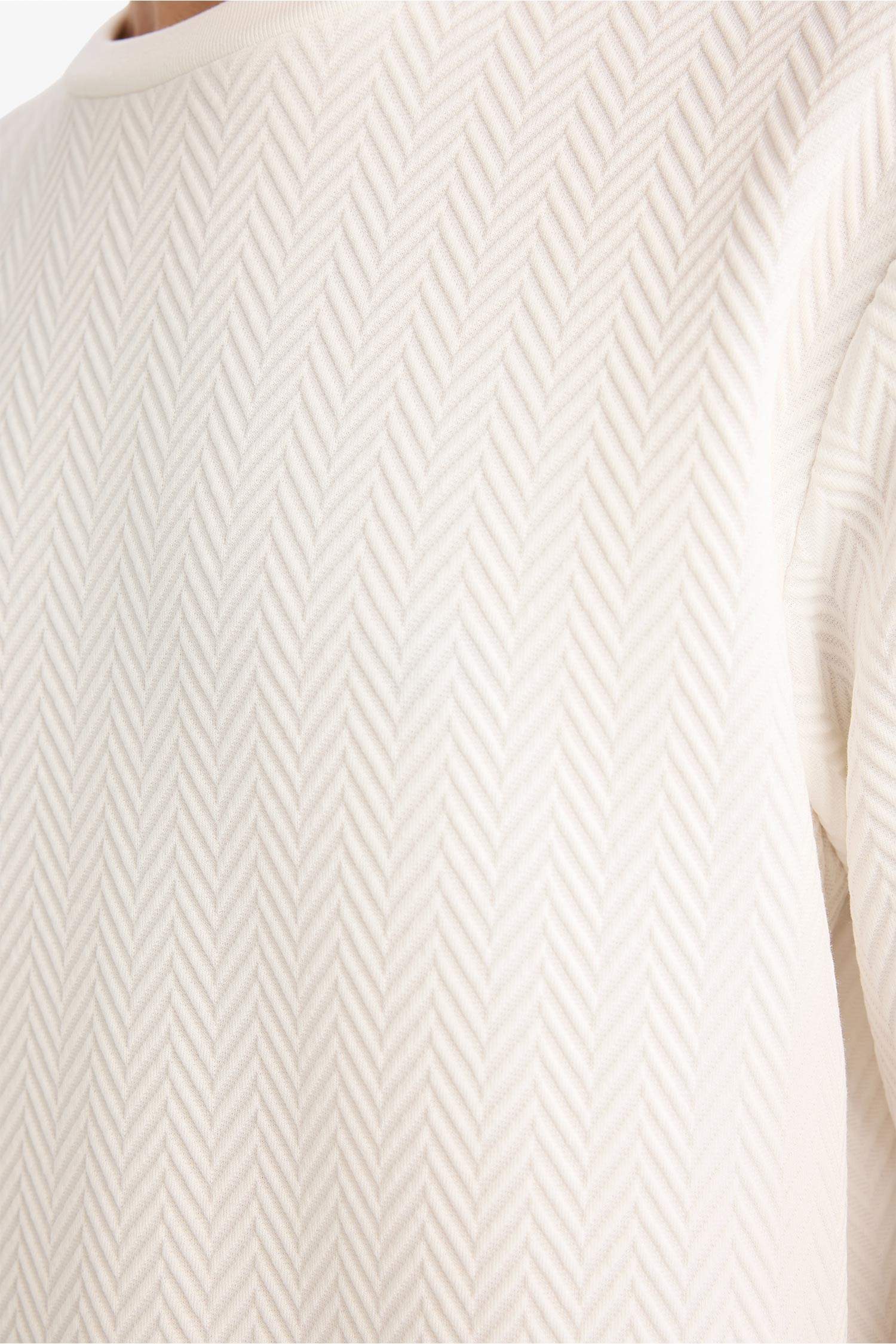 Regular Fit Bisiklet Yaka Sweatshirt