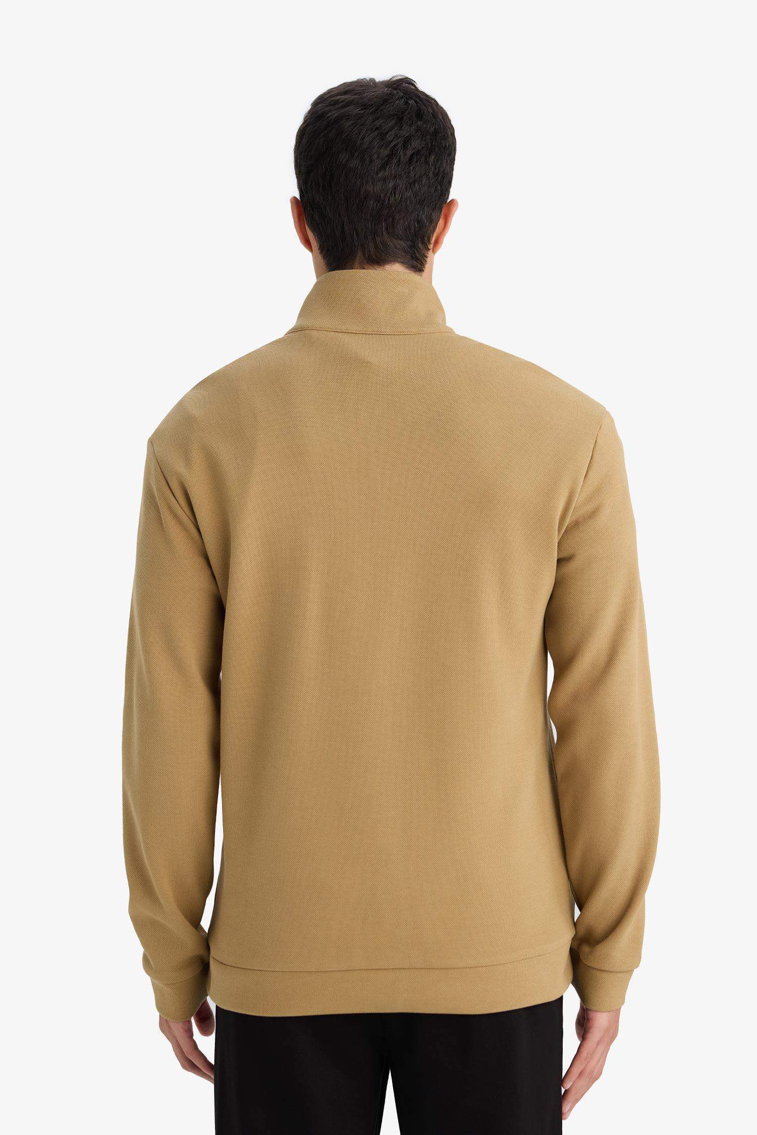 Regular Fit Dik Yaka Sweatshirt