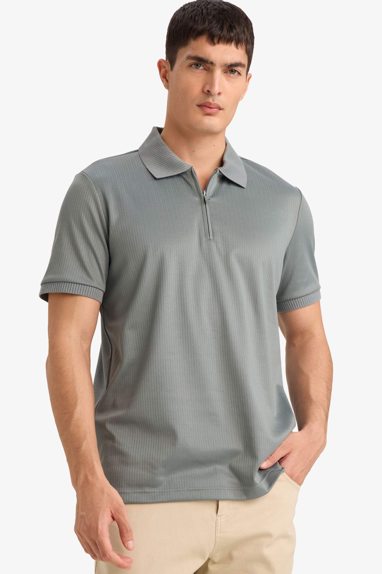 Футболка поло Regular Fit с коротким рукавом