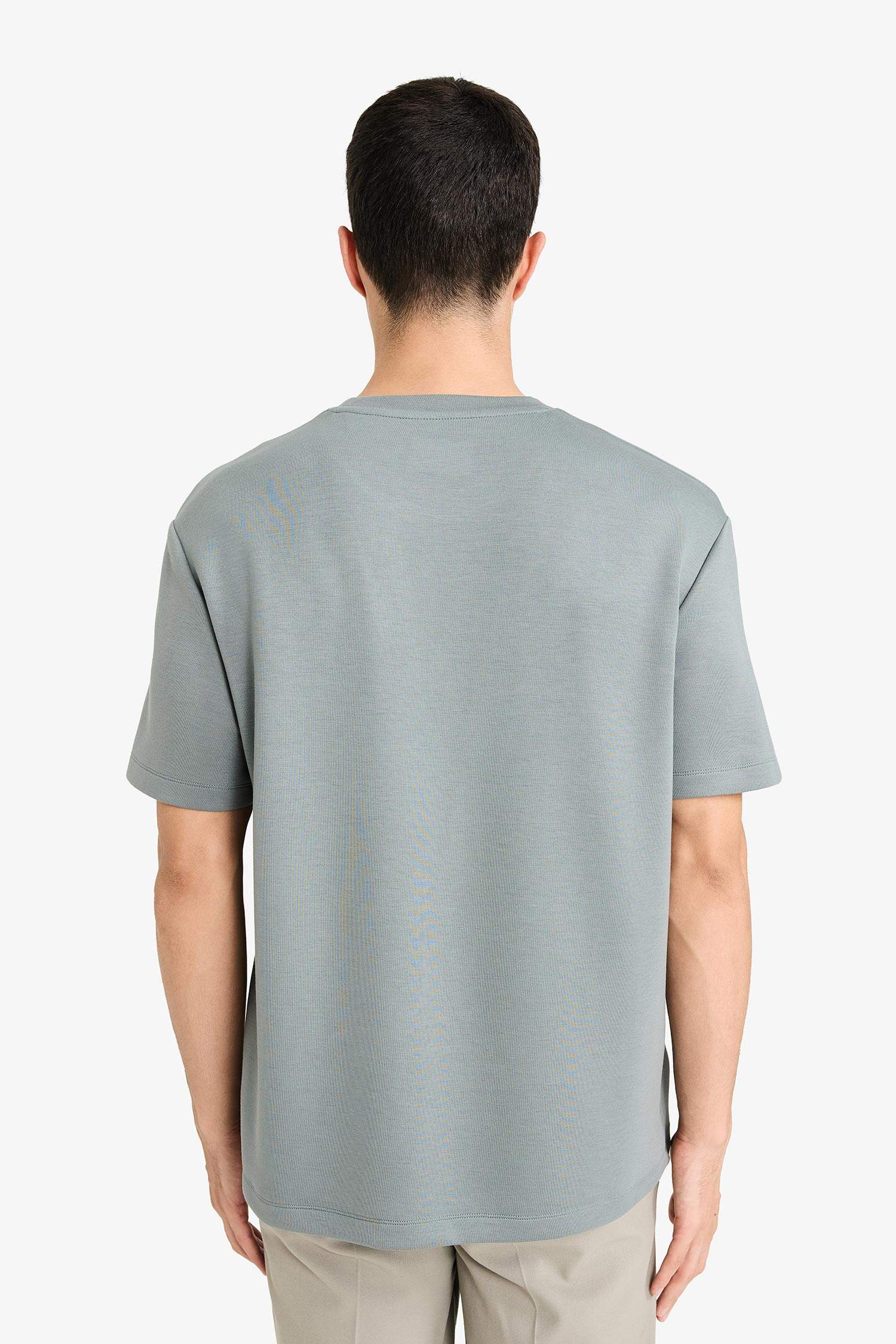 Футболка Regular Fit с круглым вырезом и коротким рукавом