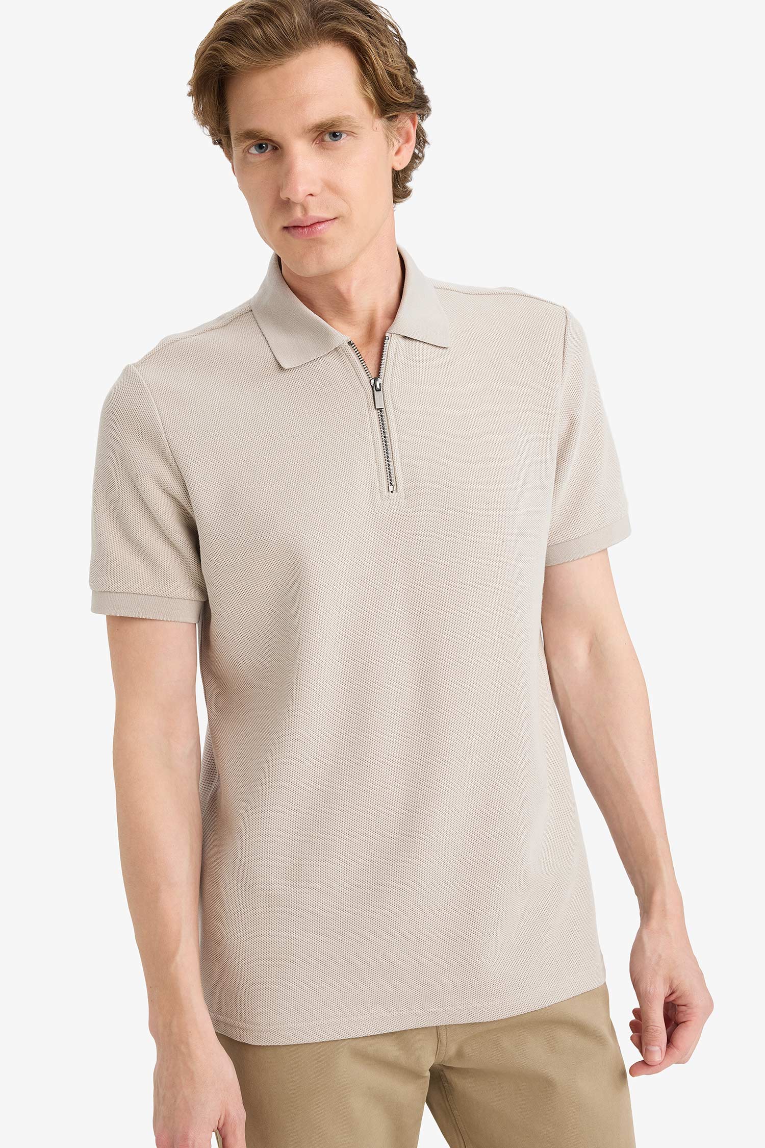DeFacto %100 Pamuk Regular Fit Polo Tişört