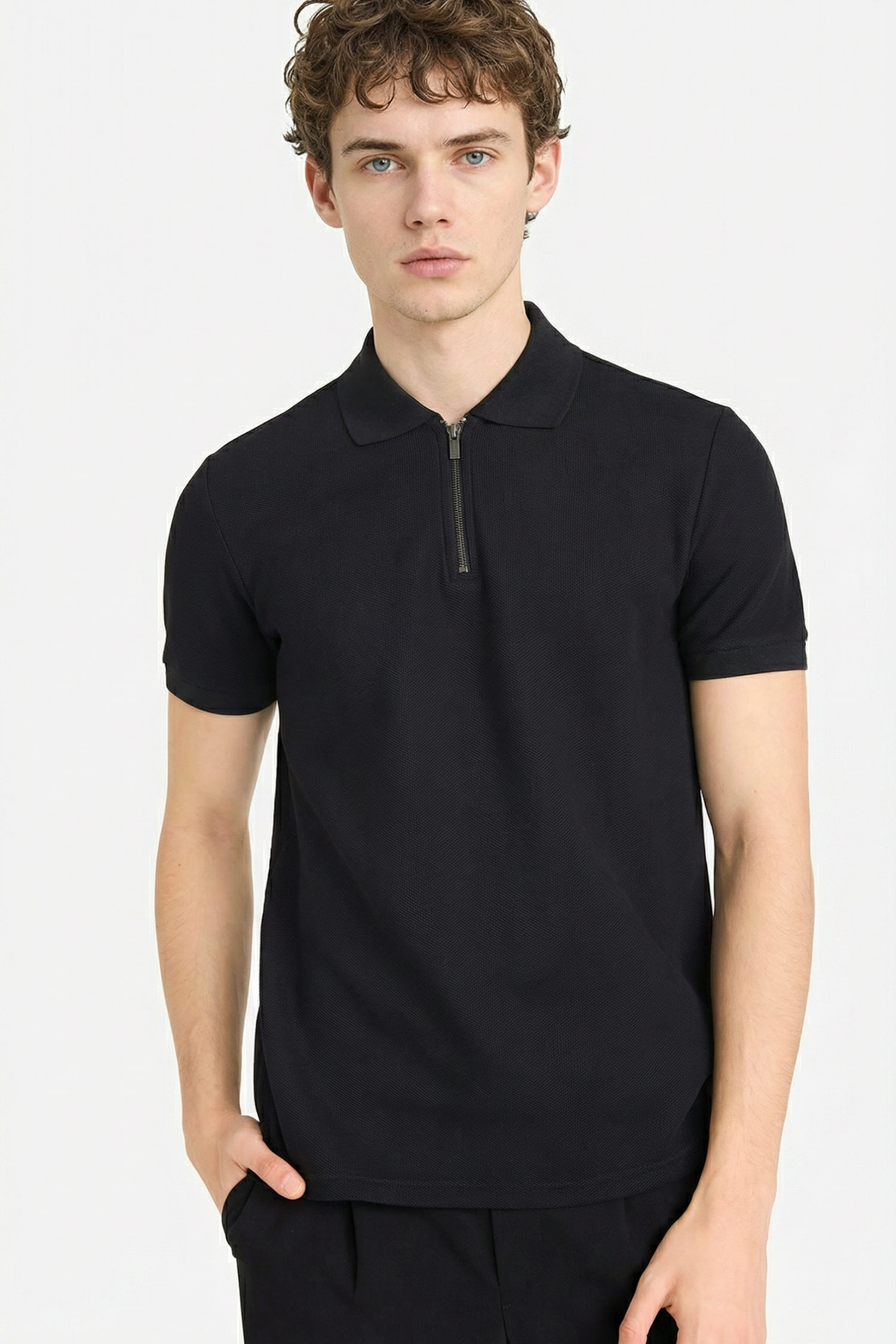 DeFacto %100 Pamuk Regular Fit Polo Tişört