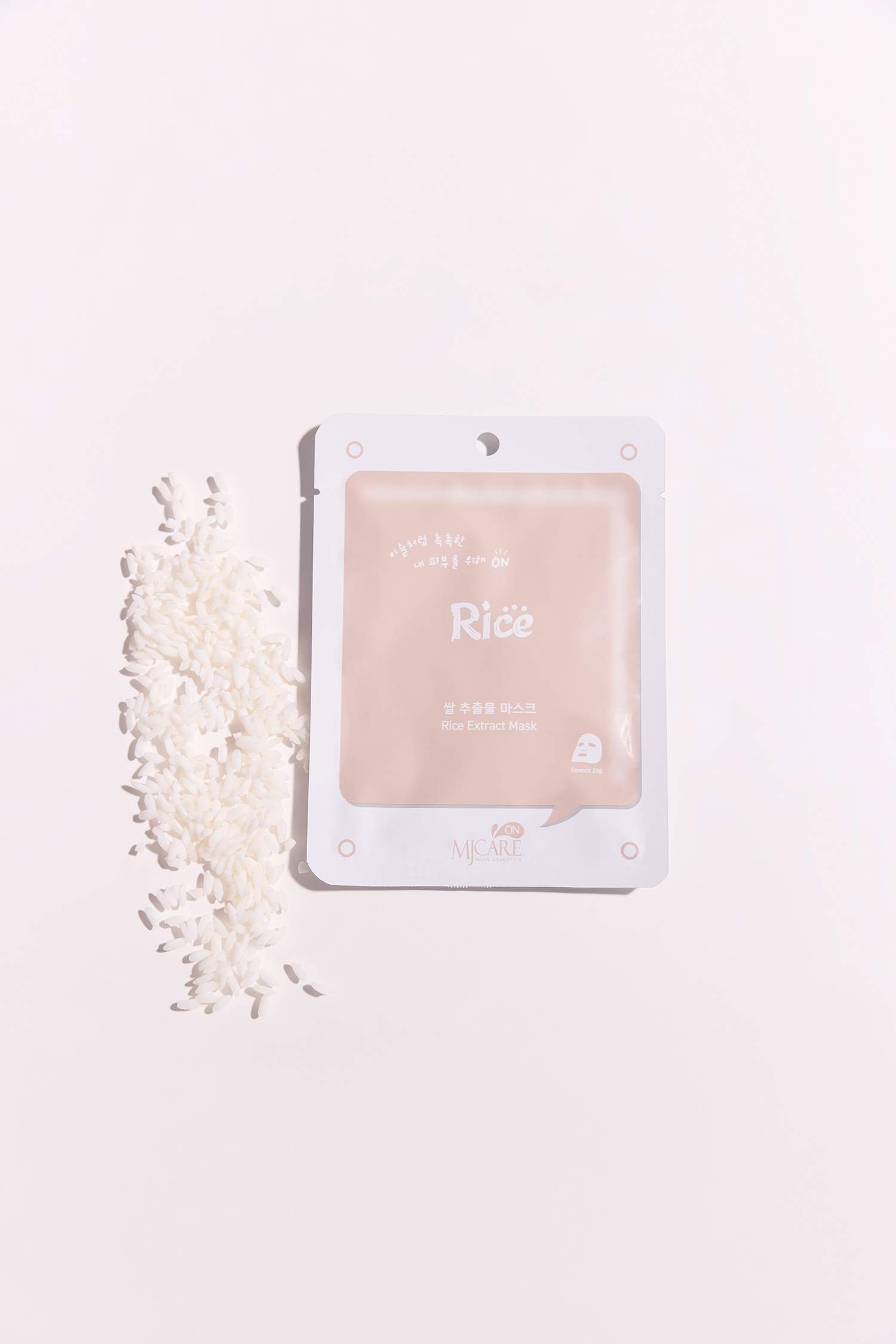 Mjcare On Rice Extract Mask 22gr – Pirinç Özlü Aydınlatıcı & Nemlendirici Yüz Maskesi