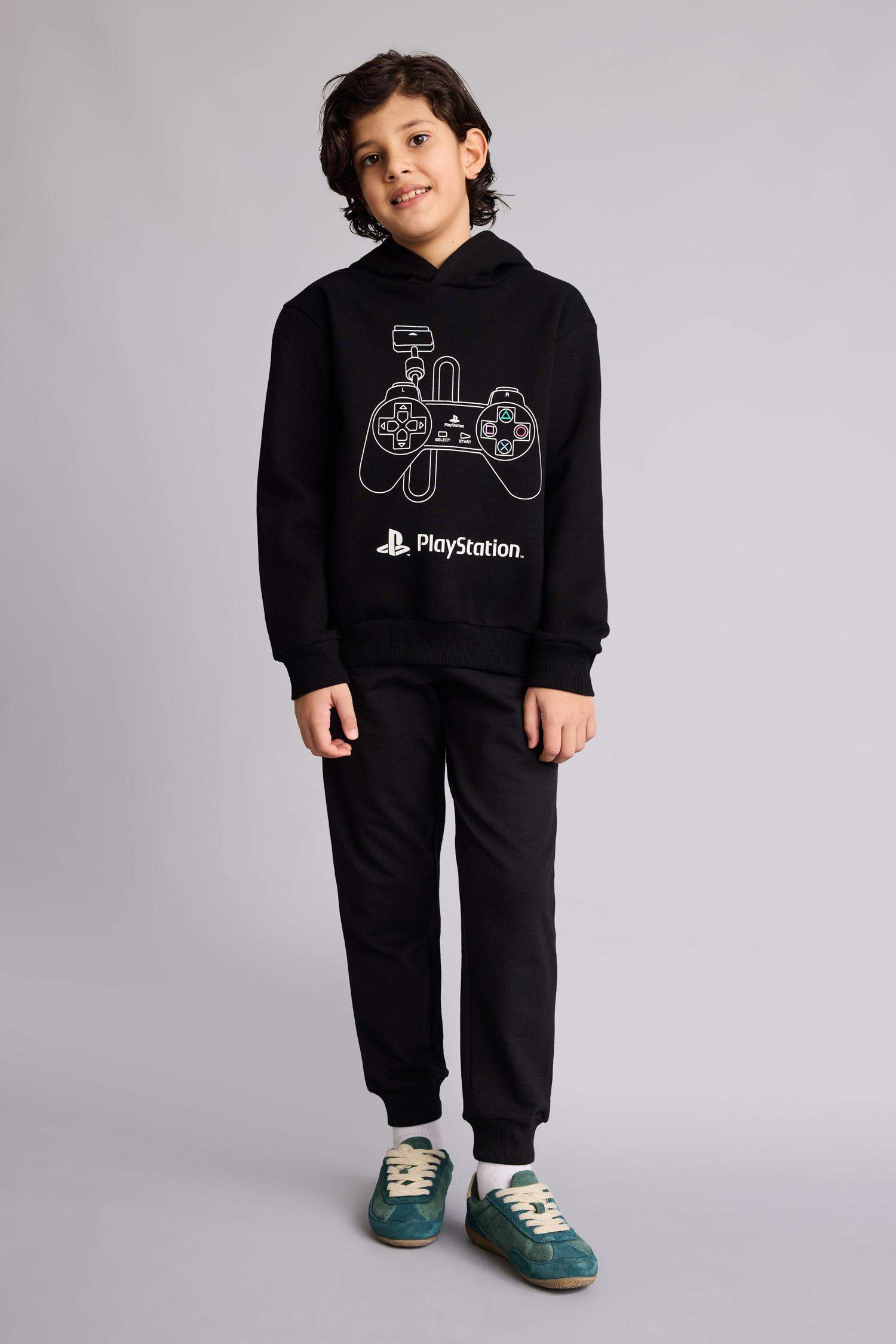 PlayStation Kapüşonlu Sweatshirt Erkek Çocuk