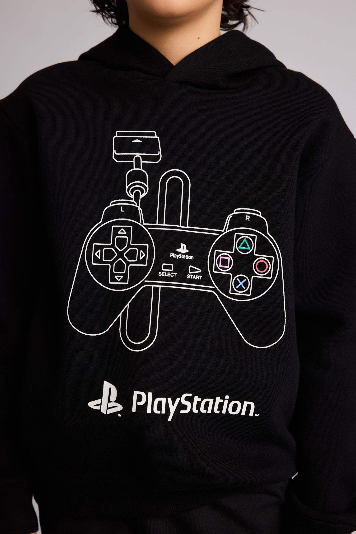 PlayStation Kapüşonlu Sweatshirt Erkek Çocuk