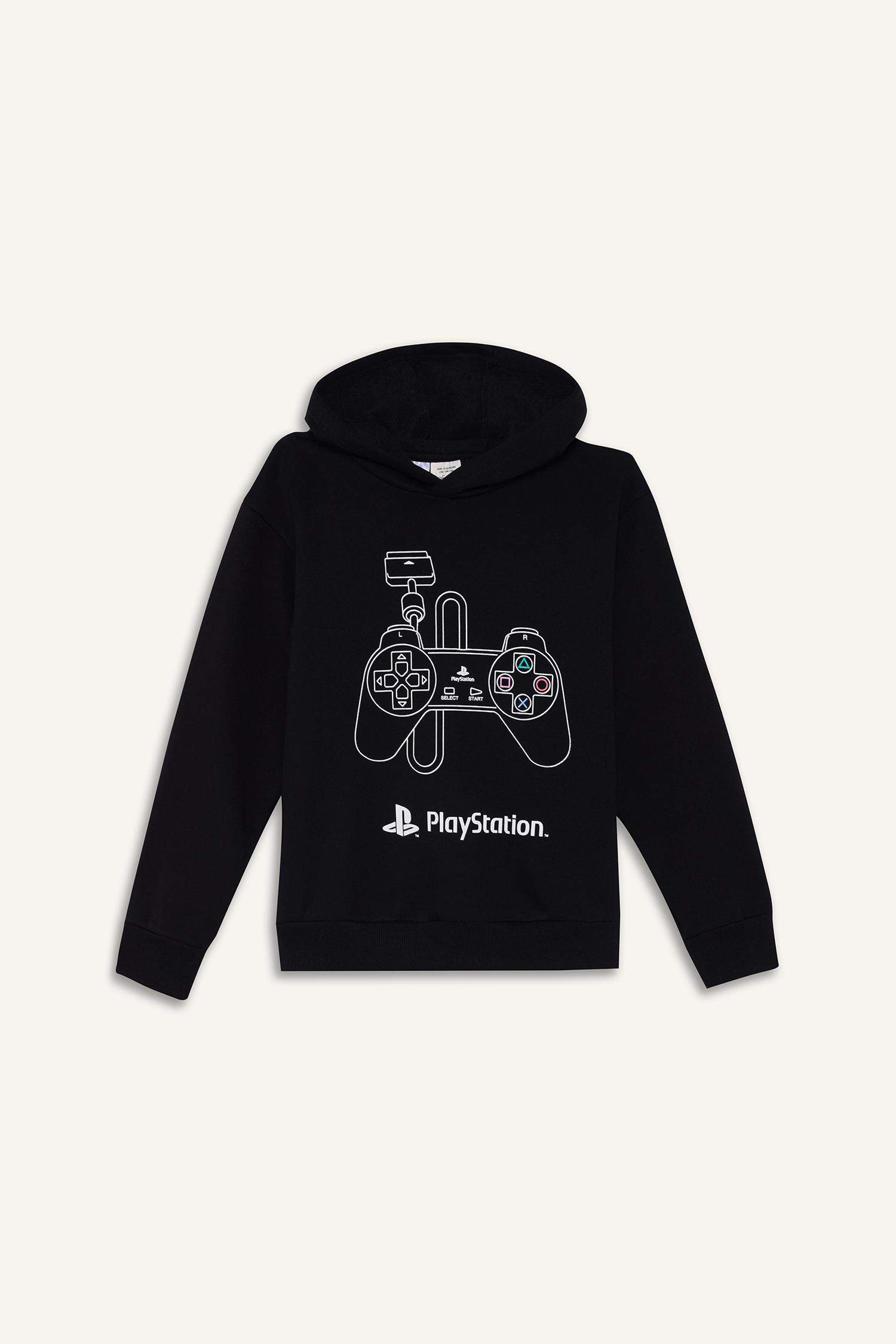 PlayStation Kapüşonlu Sweatshirt Erkek Çocuk