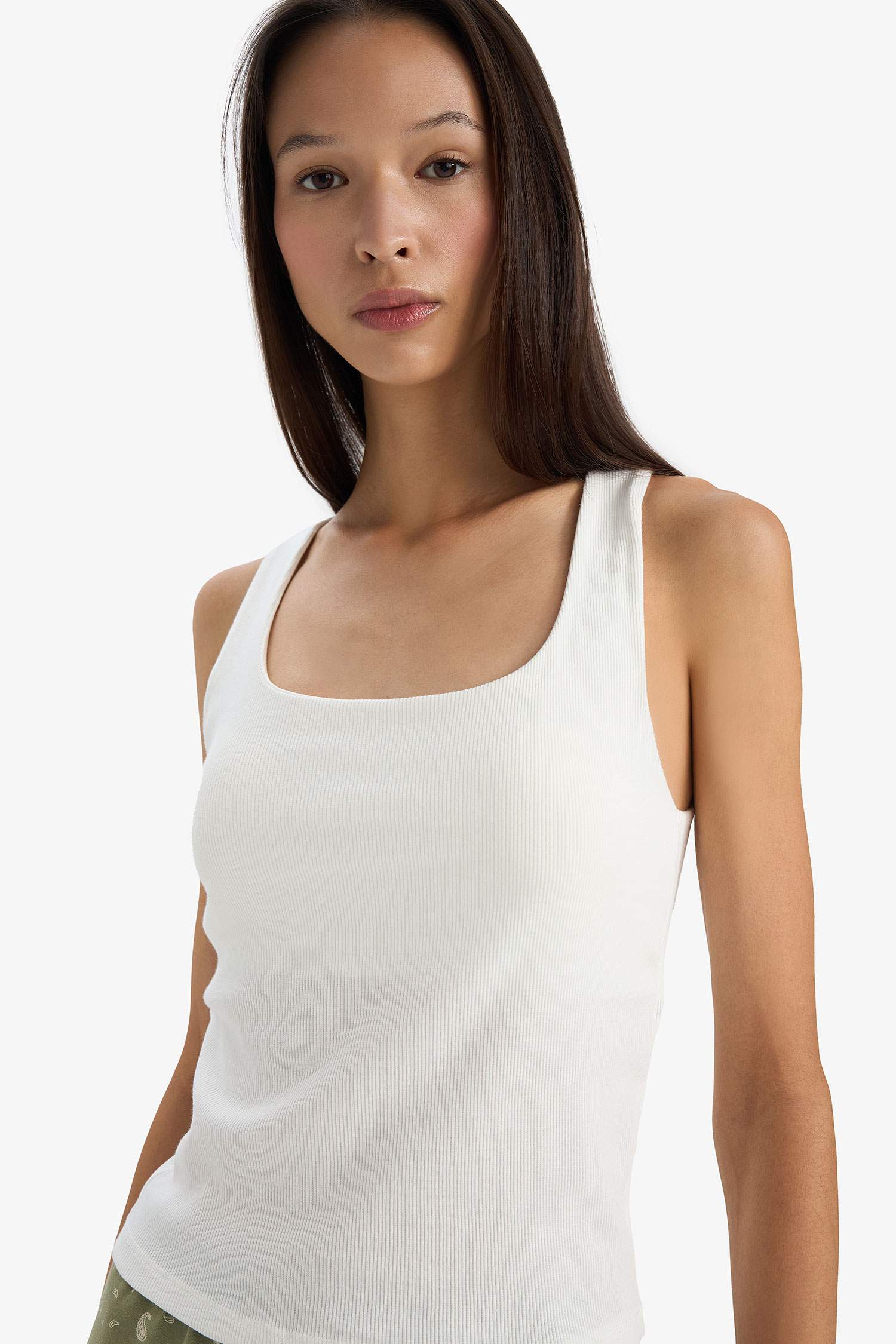 İçi Sütyen Kaplı Atlet-Fall in Love Loungewear