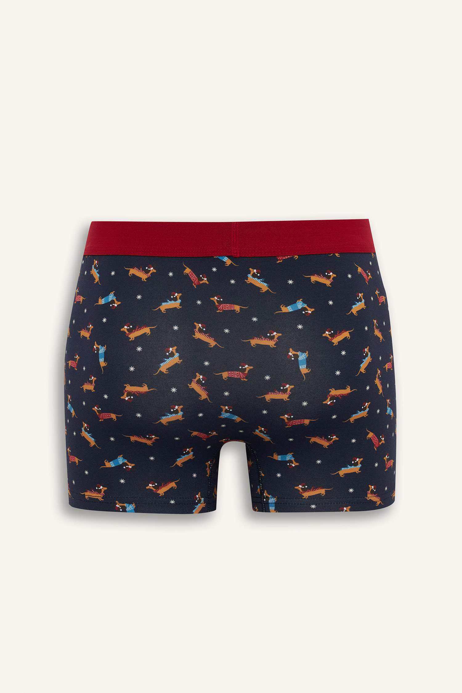 Yılbaşı Temalı Regular Fit Boxer