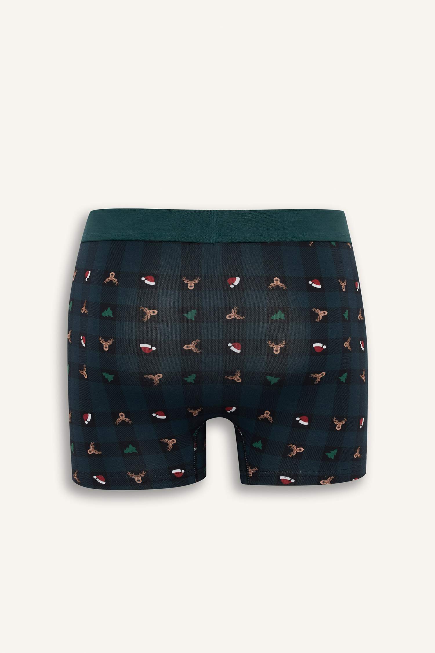 Yılbaşı Temalı Regular Fit Boxer