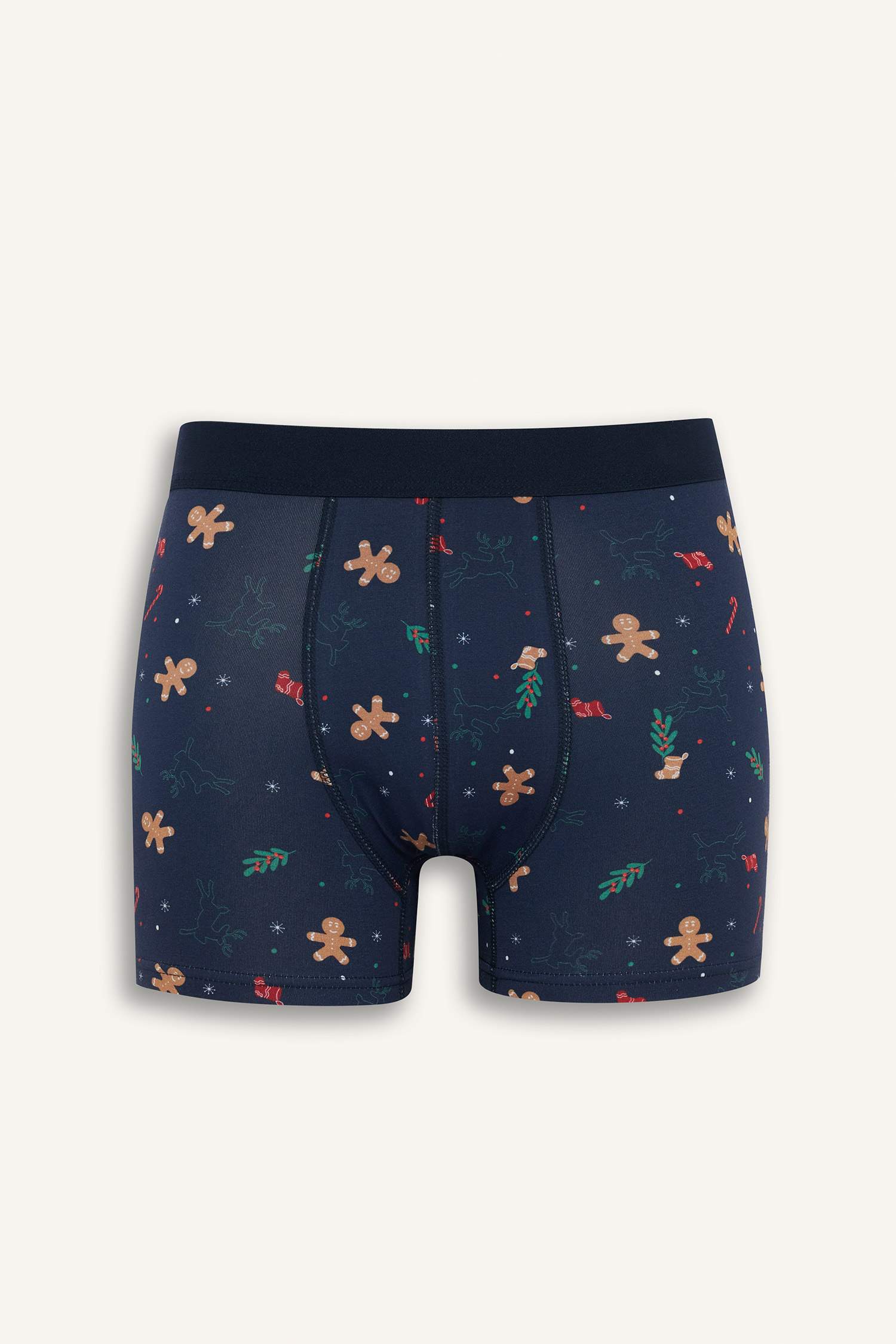 Yılbaşı Temalı Regular Fit Boxer