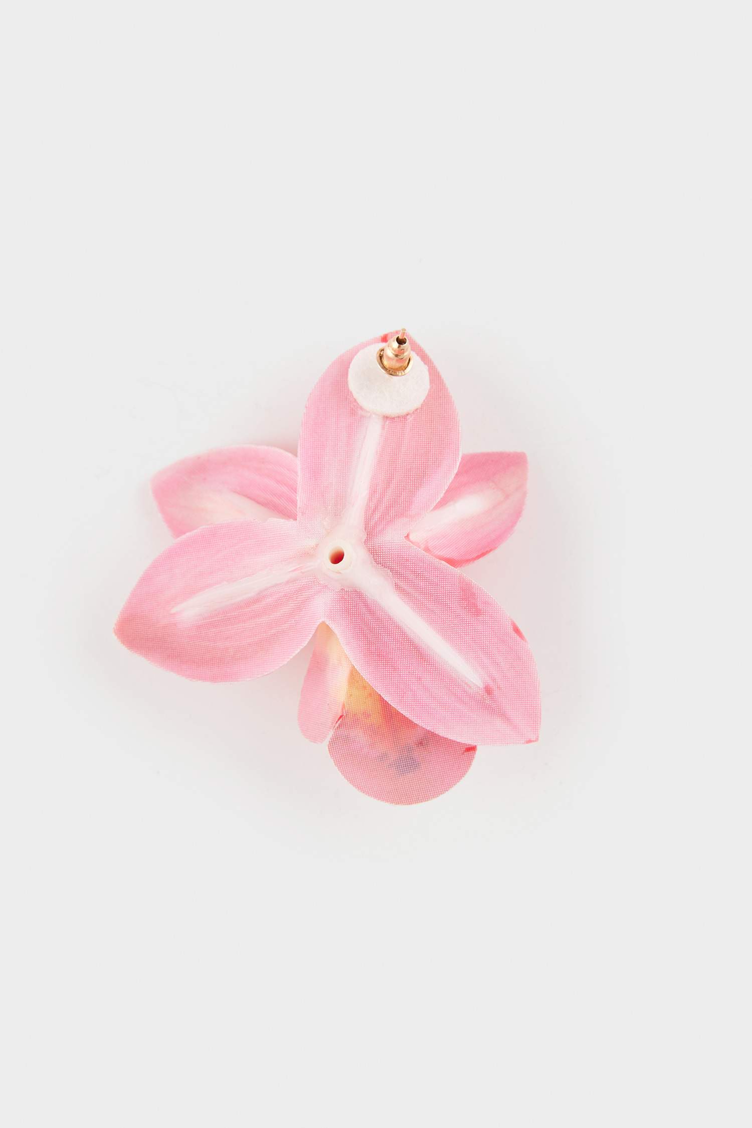 Kadın Kırmızı Çiçek Küpe