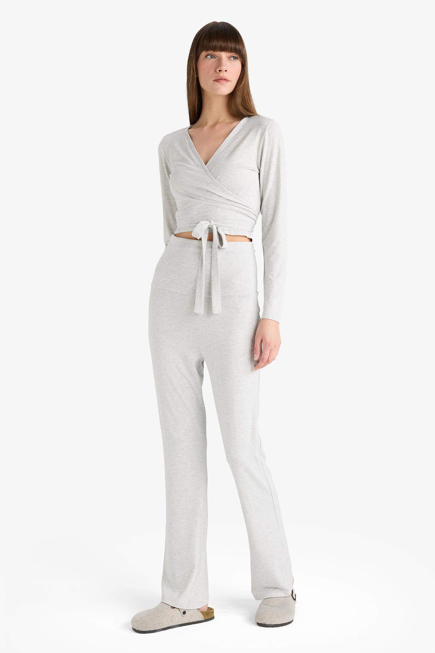 İspanyol Paça Tayt Pantolon