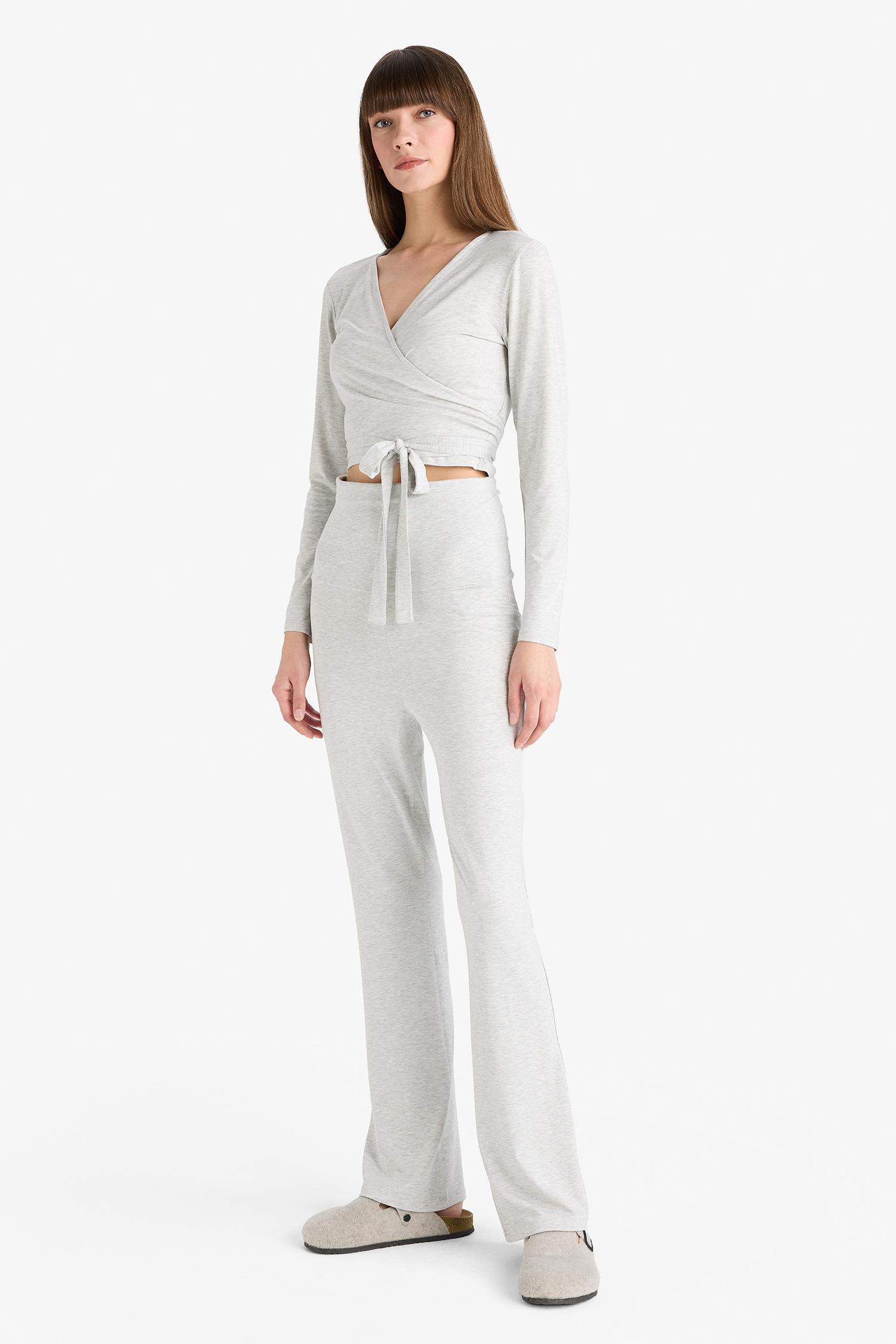 İspanyol Paça Tayt Pantolon