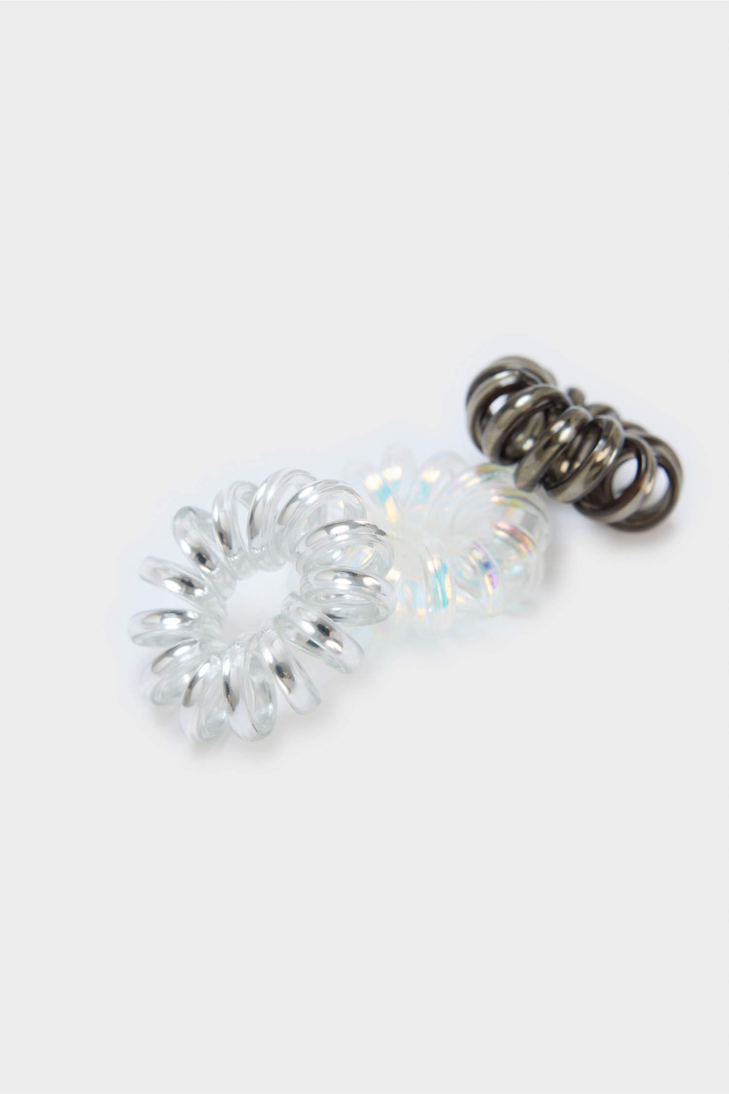 Kadın 3'lü Spiral Lastik Toka