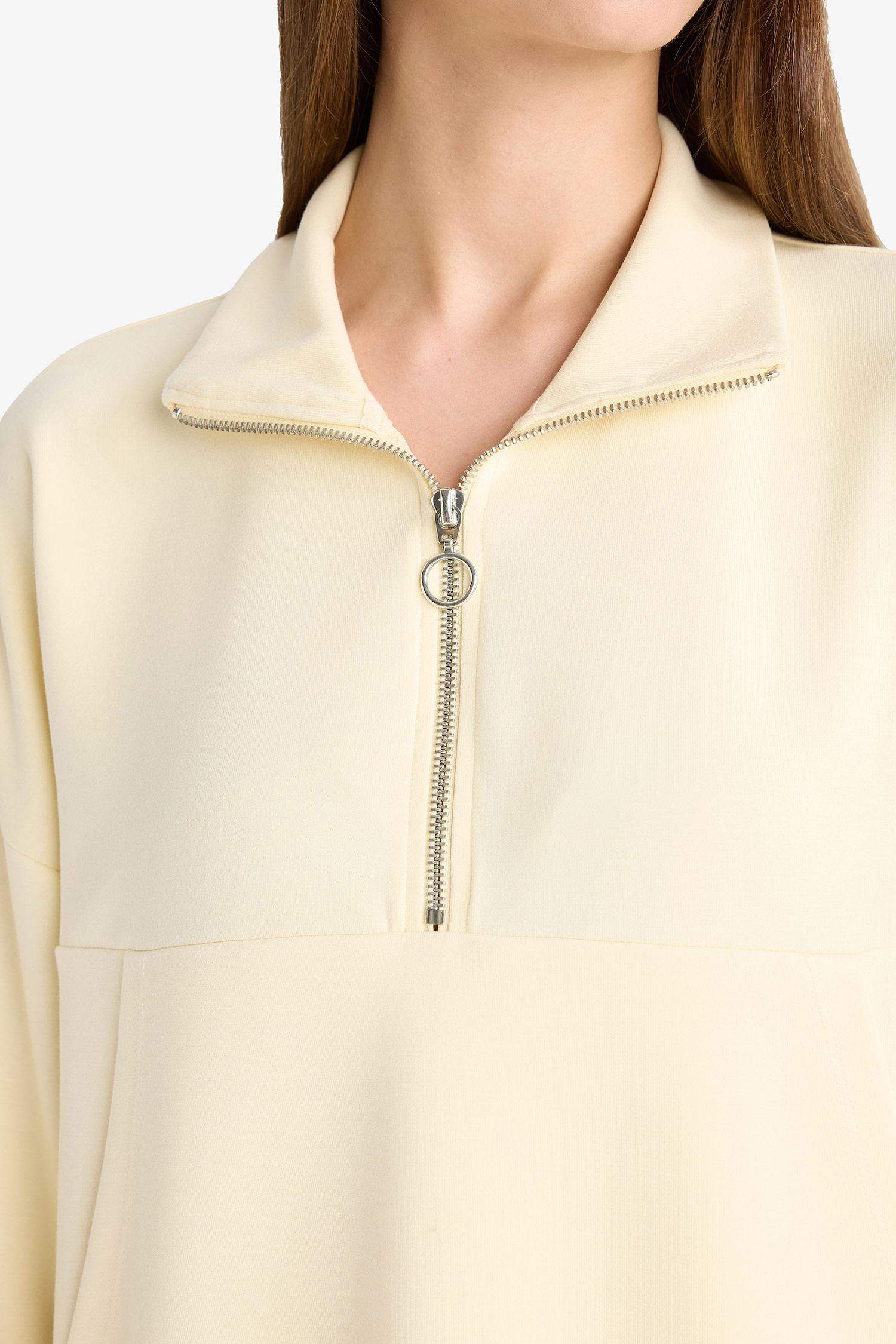 Modal Kapüşonlu Sweatshirt