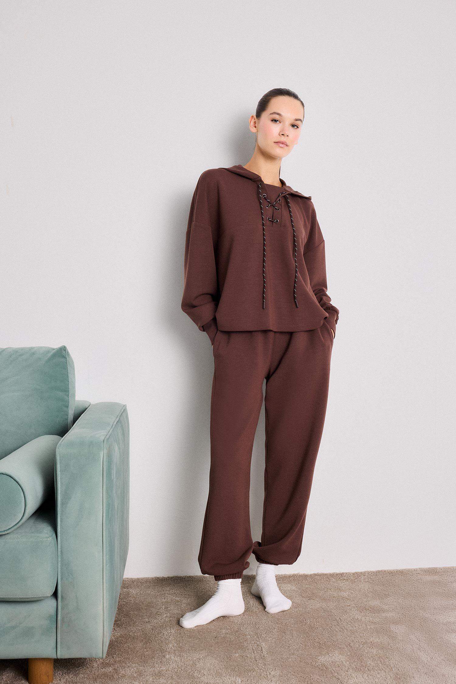 Modal Jogger Eşofman Altı-Fall in Love Loungewear
