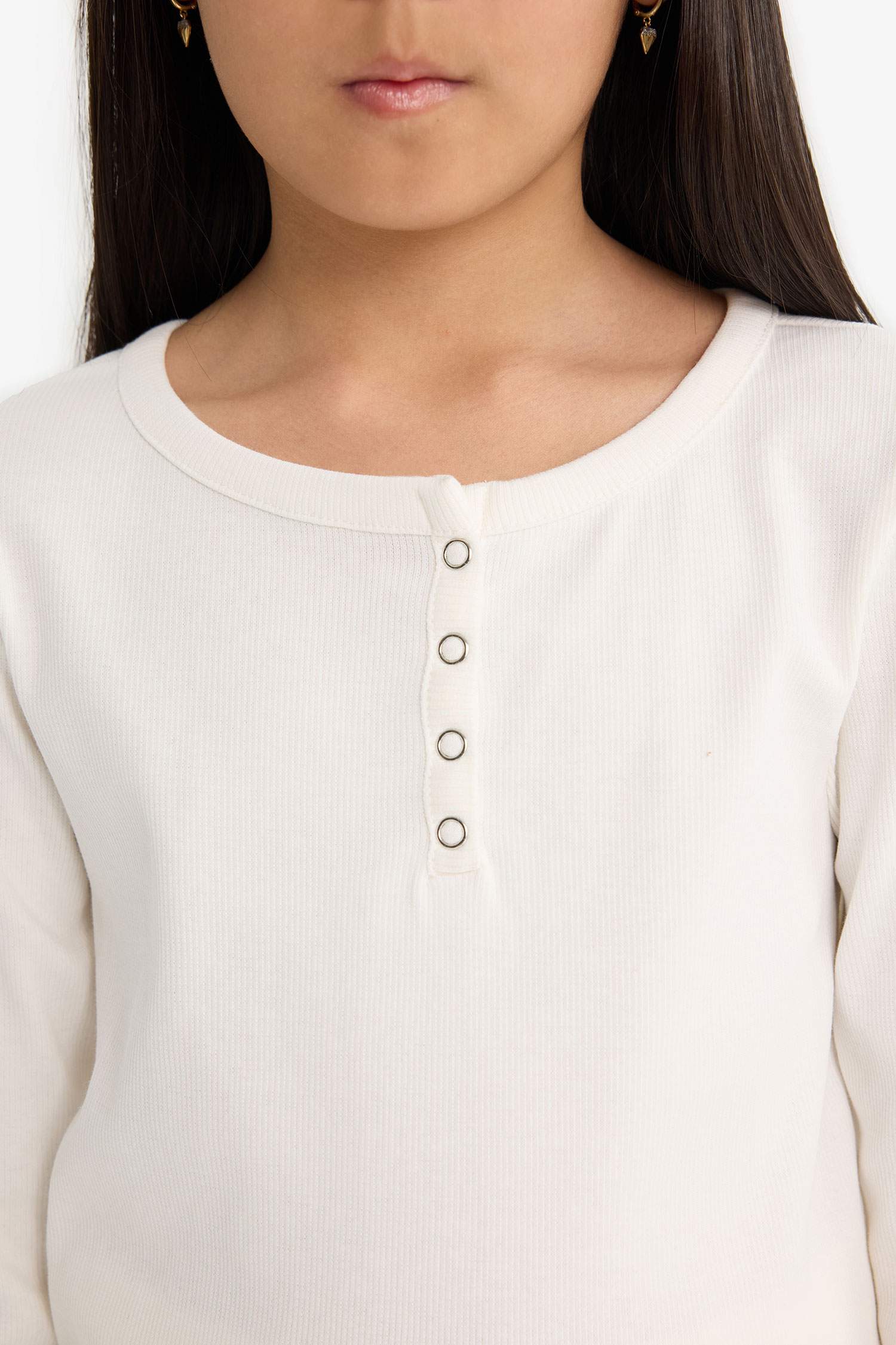 Girl Ribbed Camisole T-Shirt Sweatpants 2 Piece Set