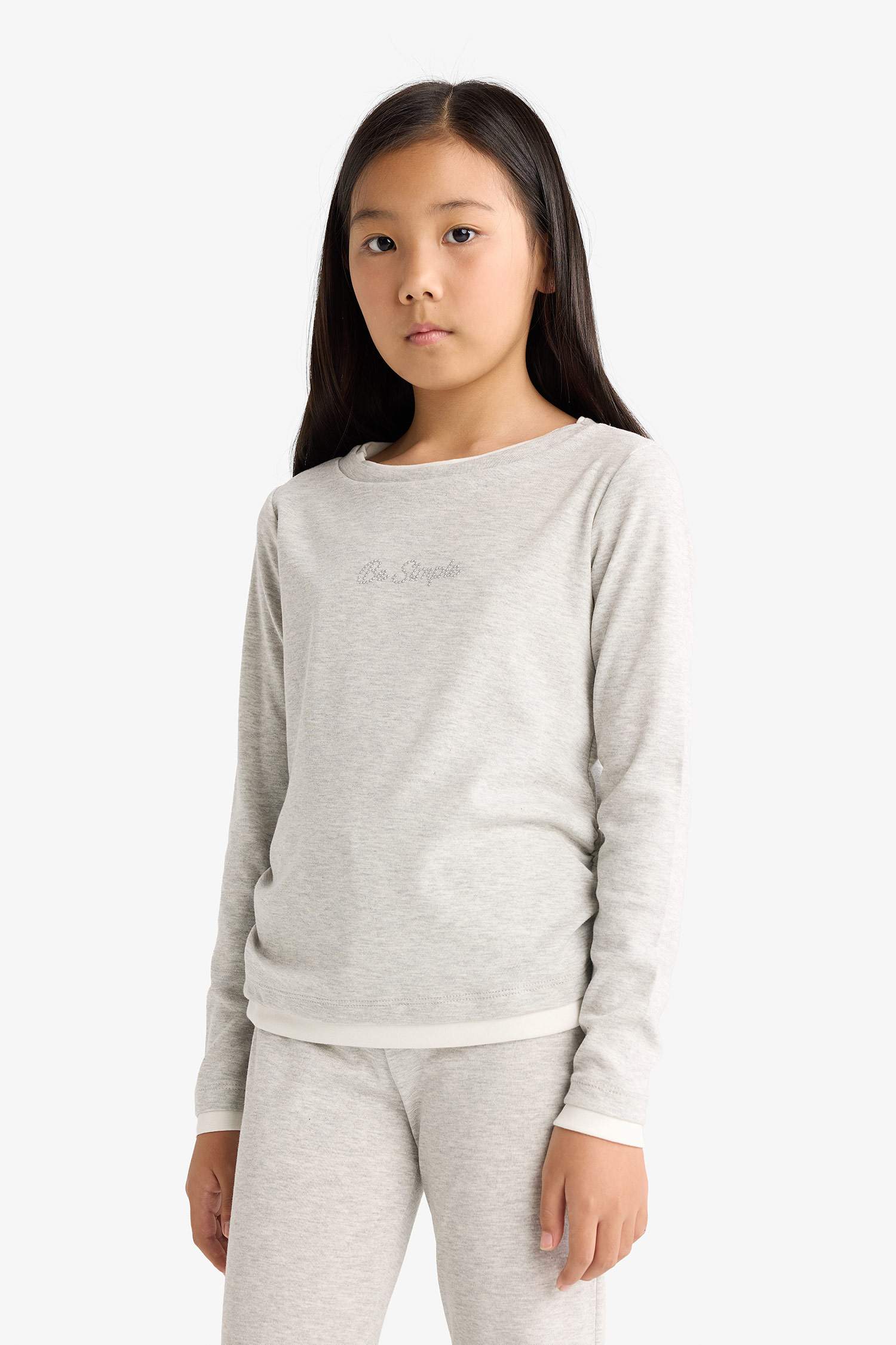 Girl Printed T-Shirt Sweatpants 2 Piece Set