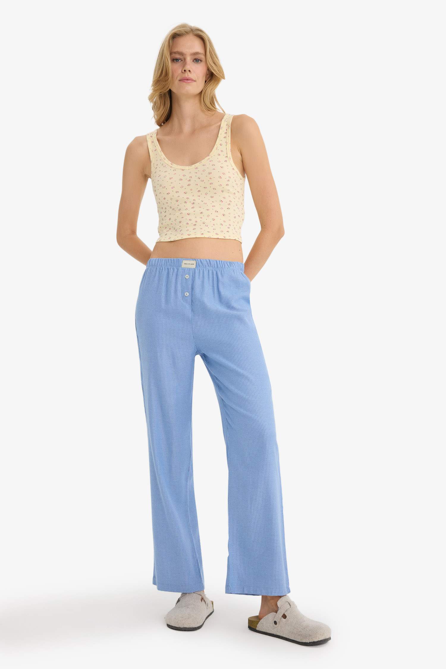 Ribana Çiçek Desenli Atlet-Fall in Love