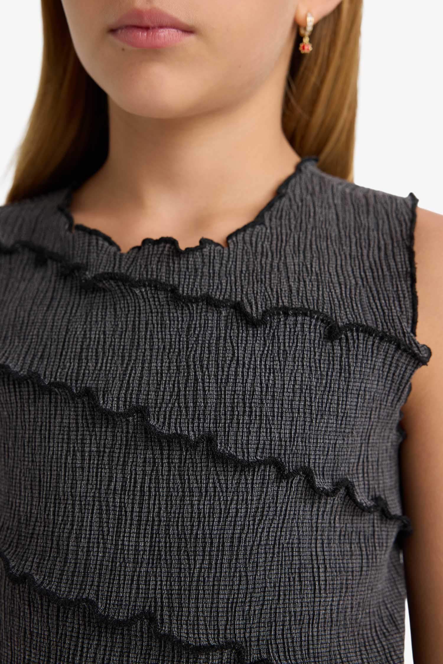 بلوزة بناتي كت قصة مريحة