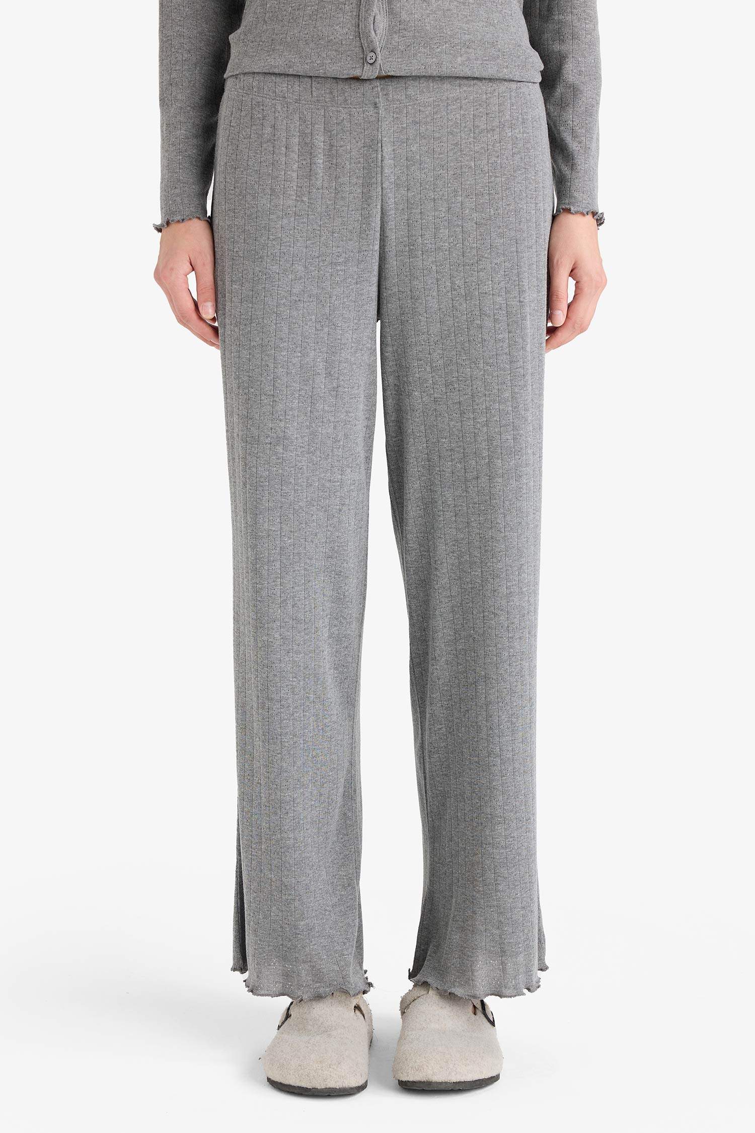 Fall in Love Regular Fit Top Bottoms 2 Piece Pajama Set