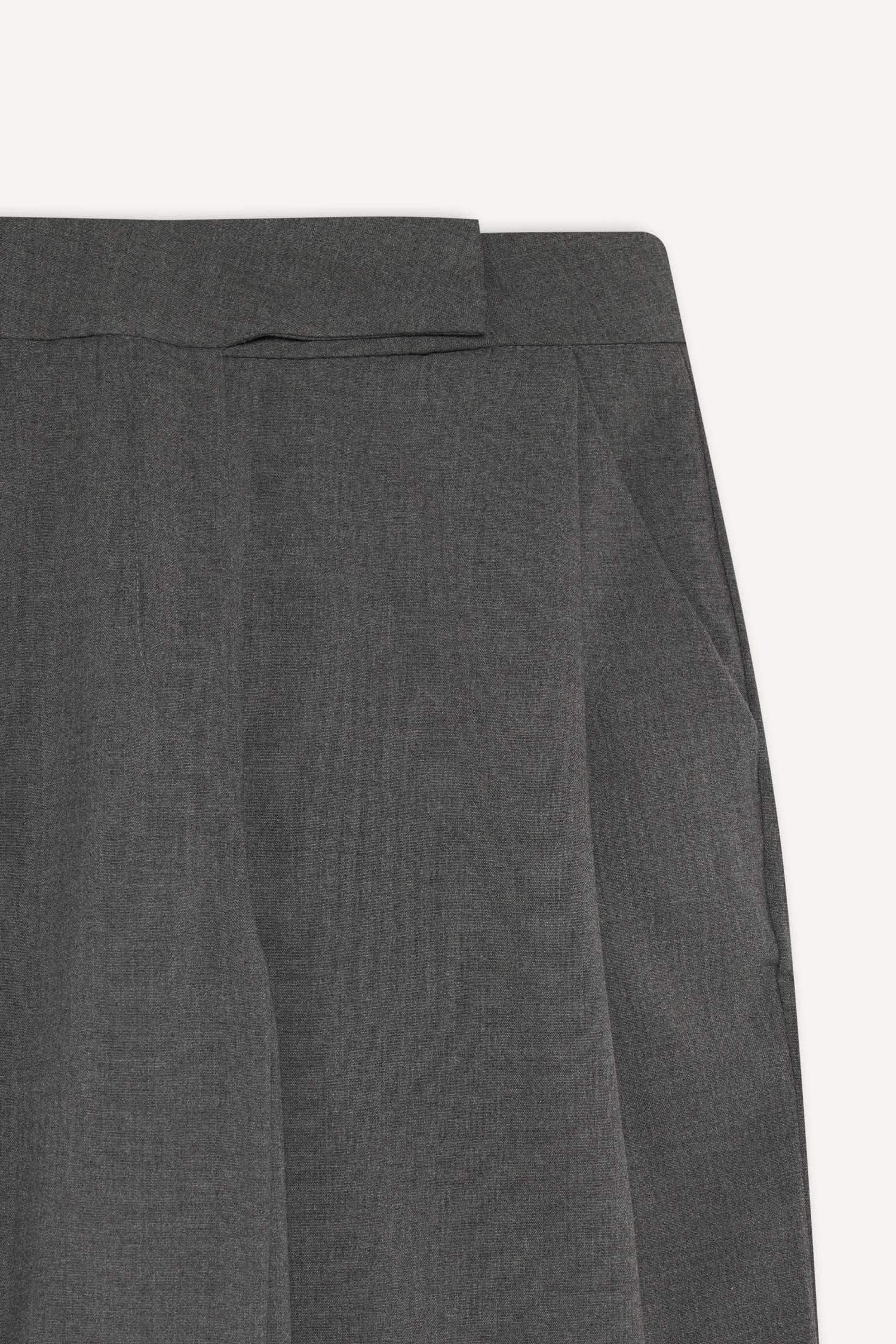 Barrel Fit Kısa Paça Bilek Boy Pantolon