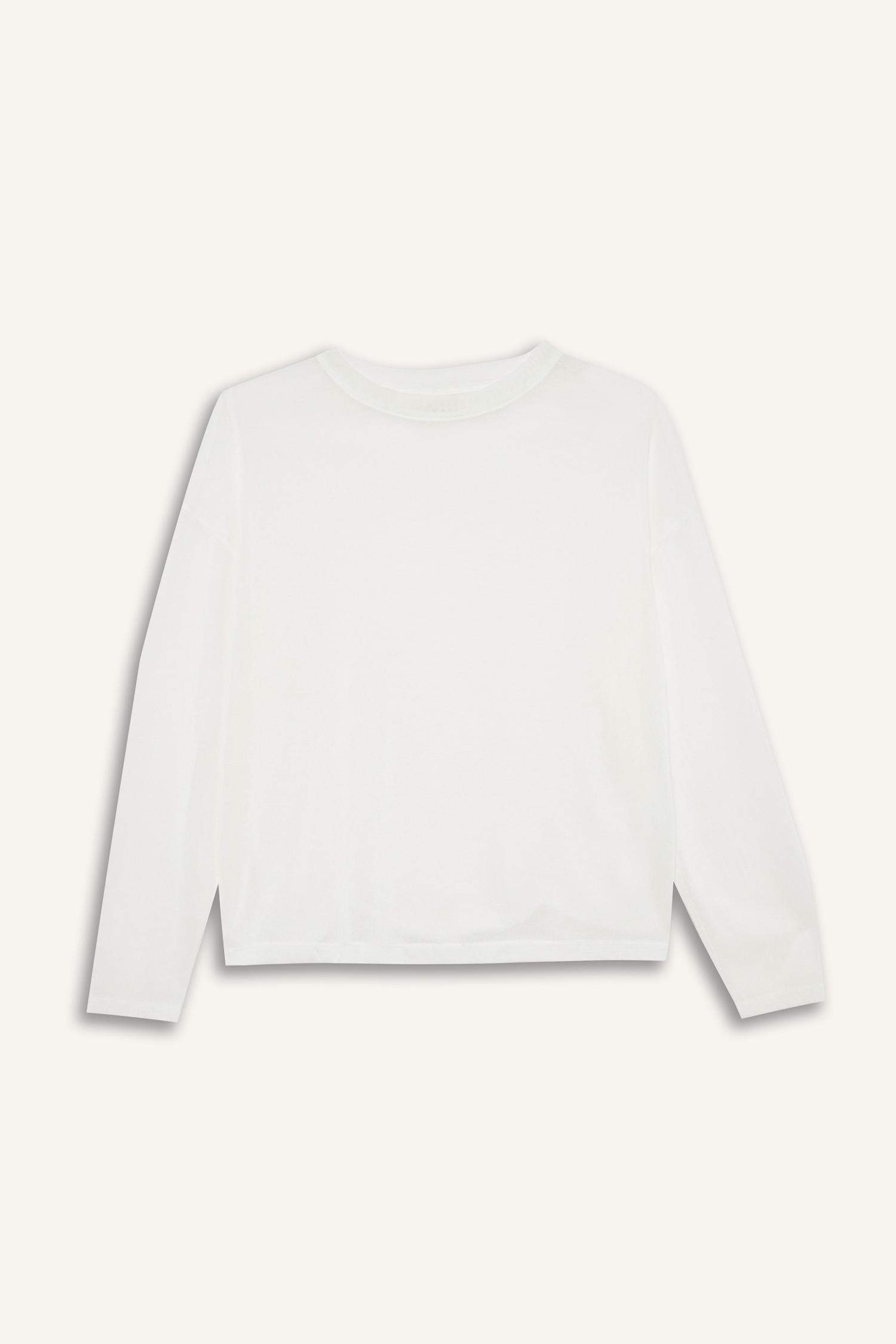 Relax Fit Crew Neck Long Sleeve T-Shirt