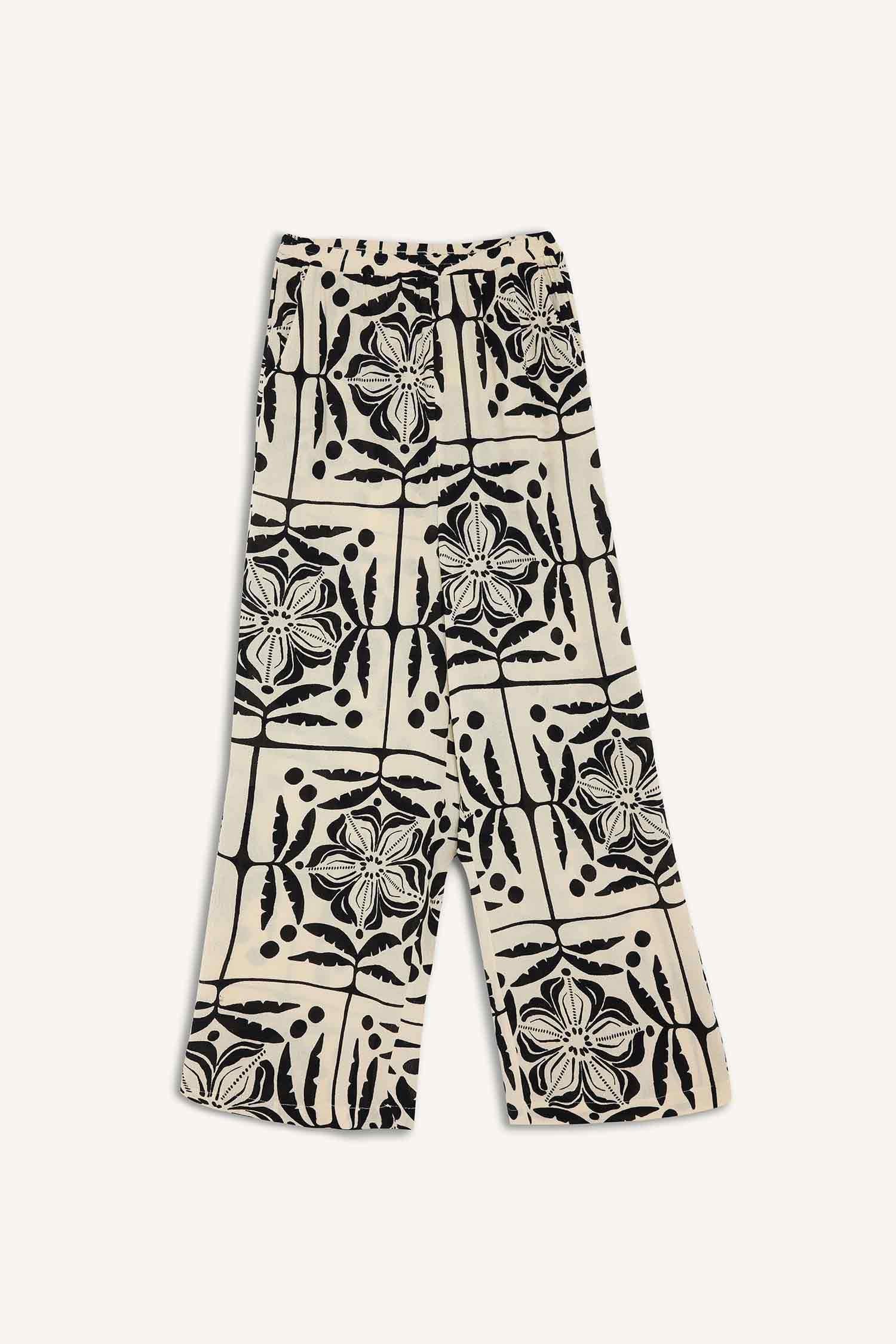 Pantalon Viscose Froissée