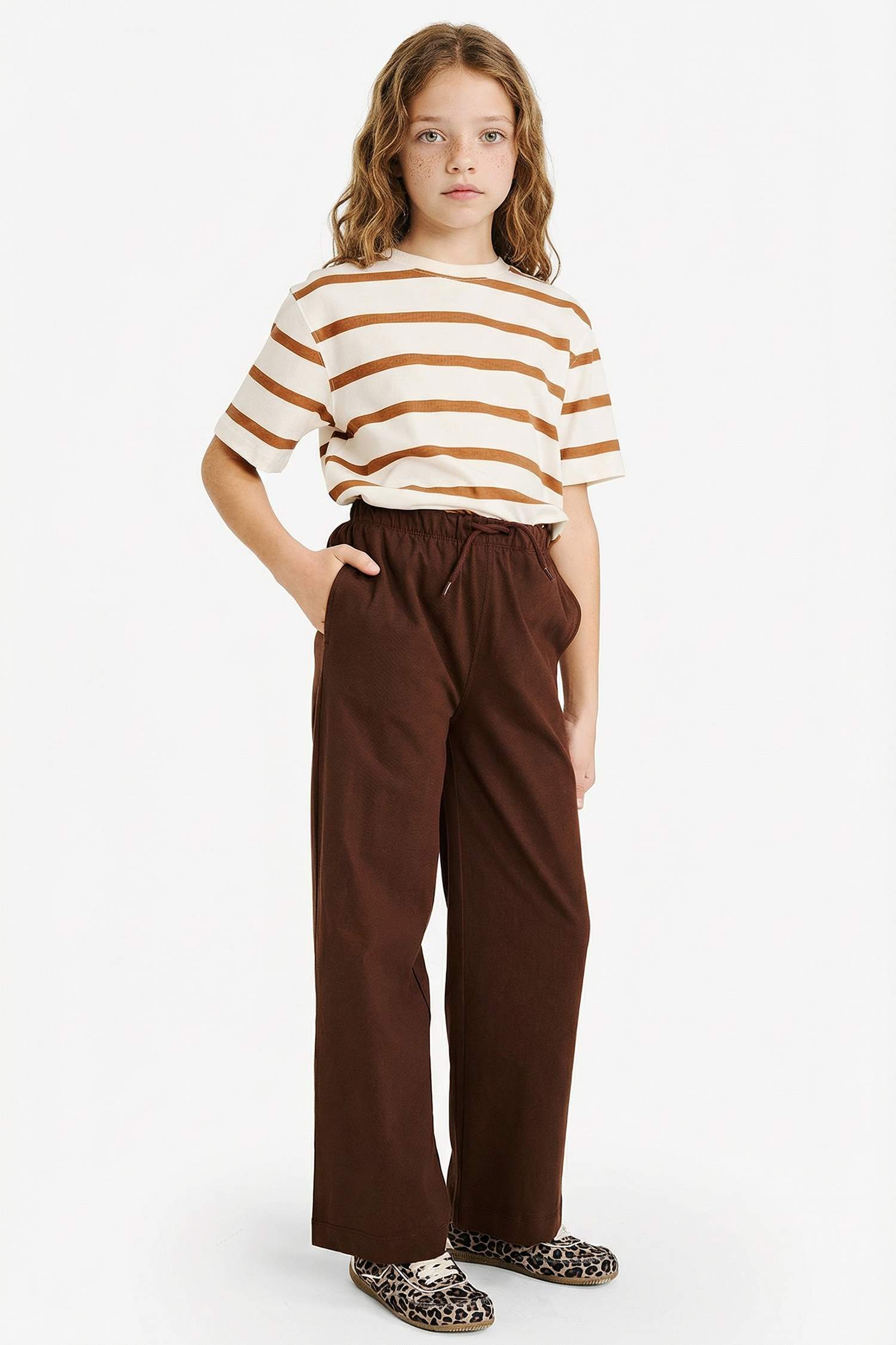 Қыздарға арналған Wide Leg шалбар