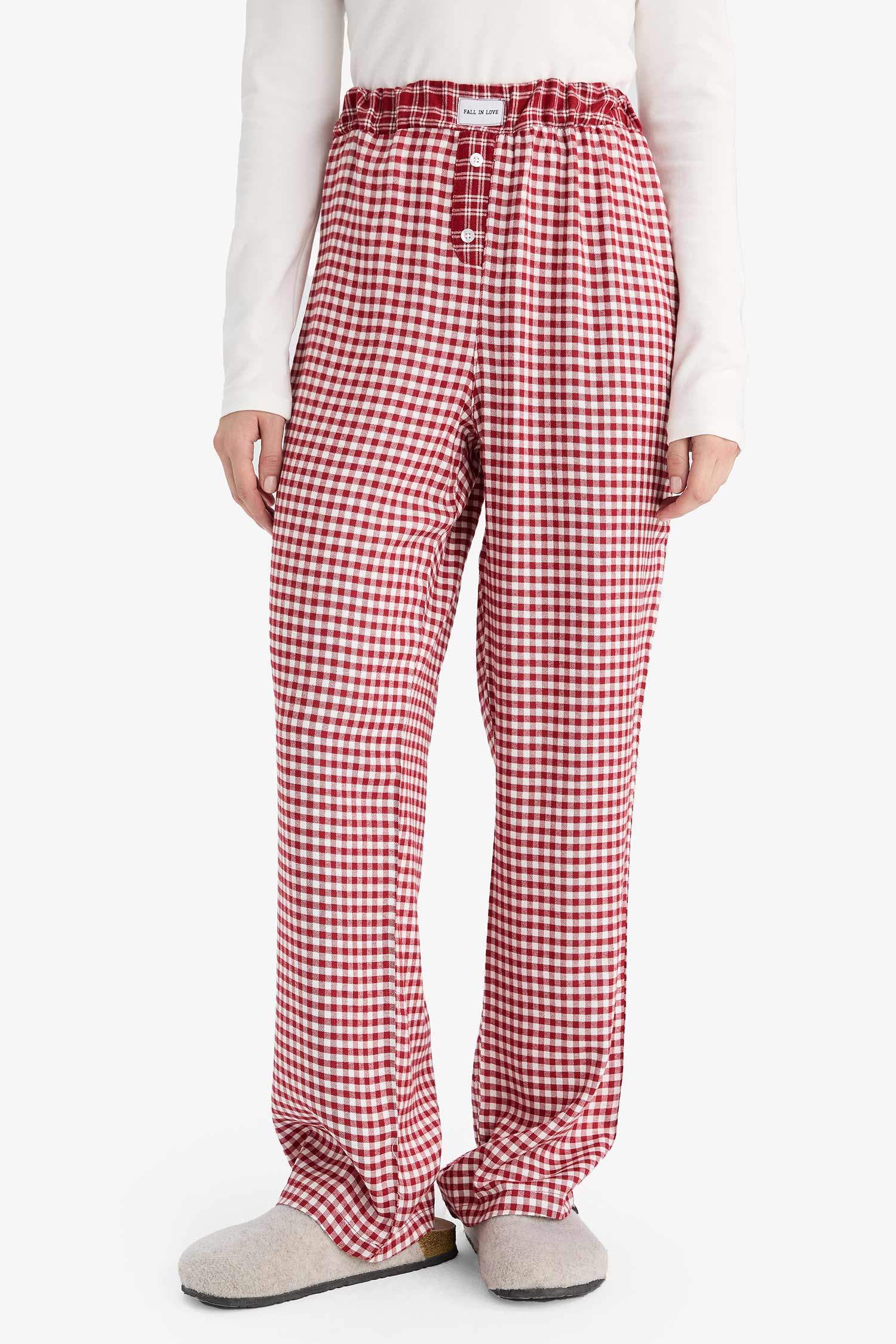 Regular Fit Flanel Bottom
