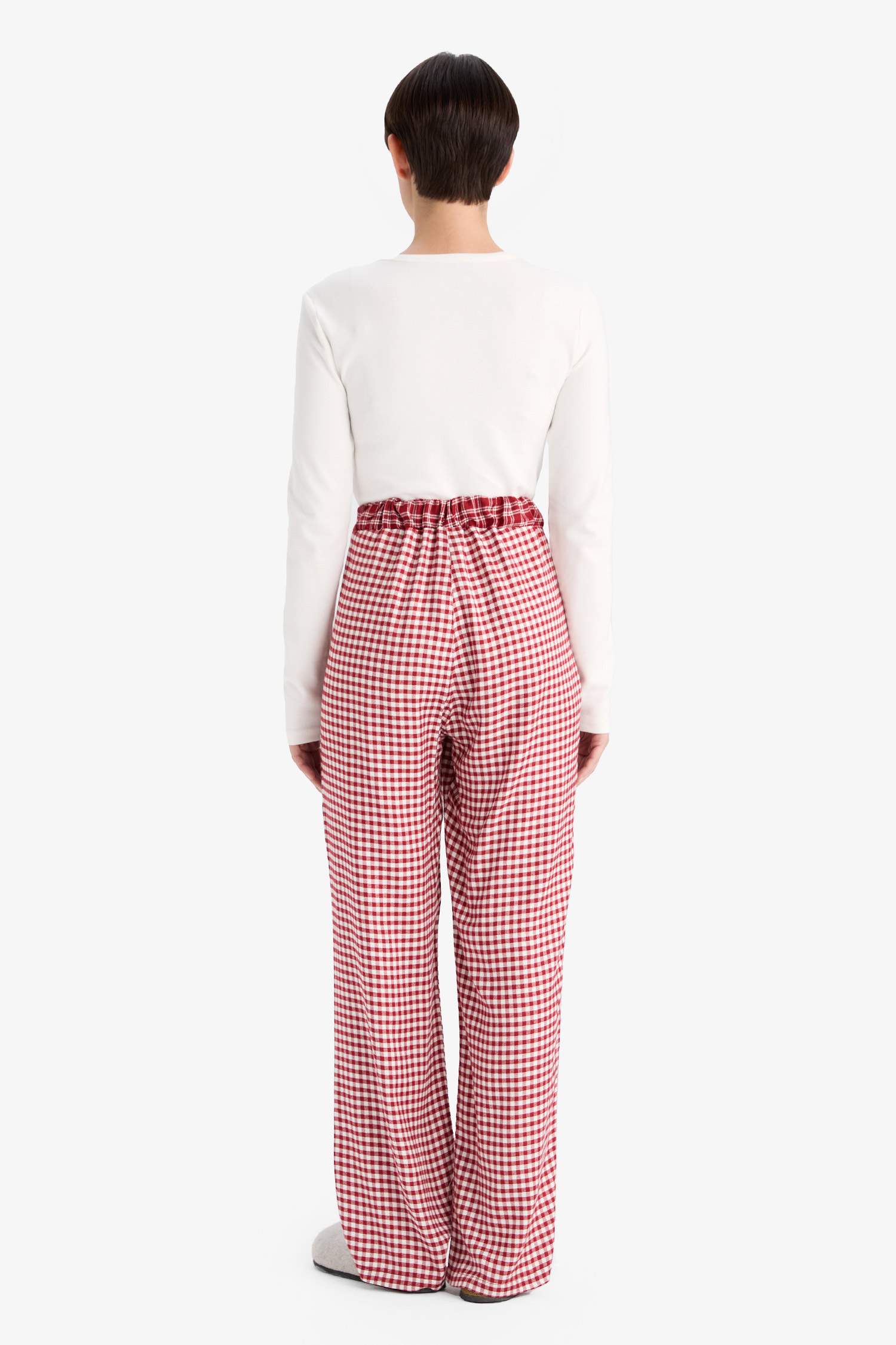 Regular Fit Flanel Bottom