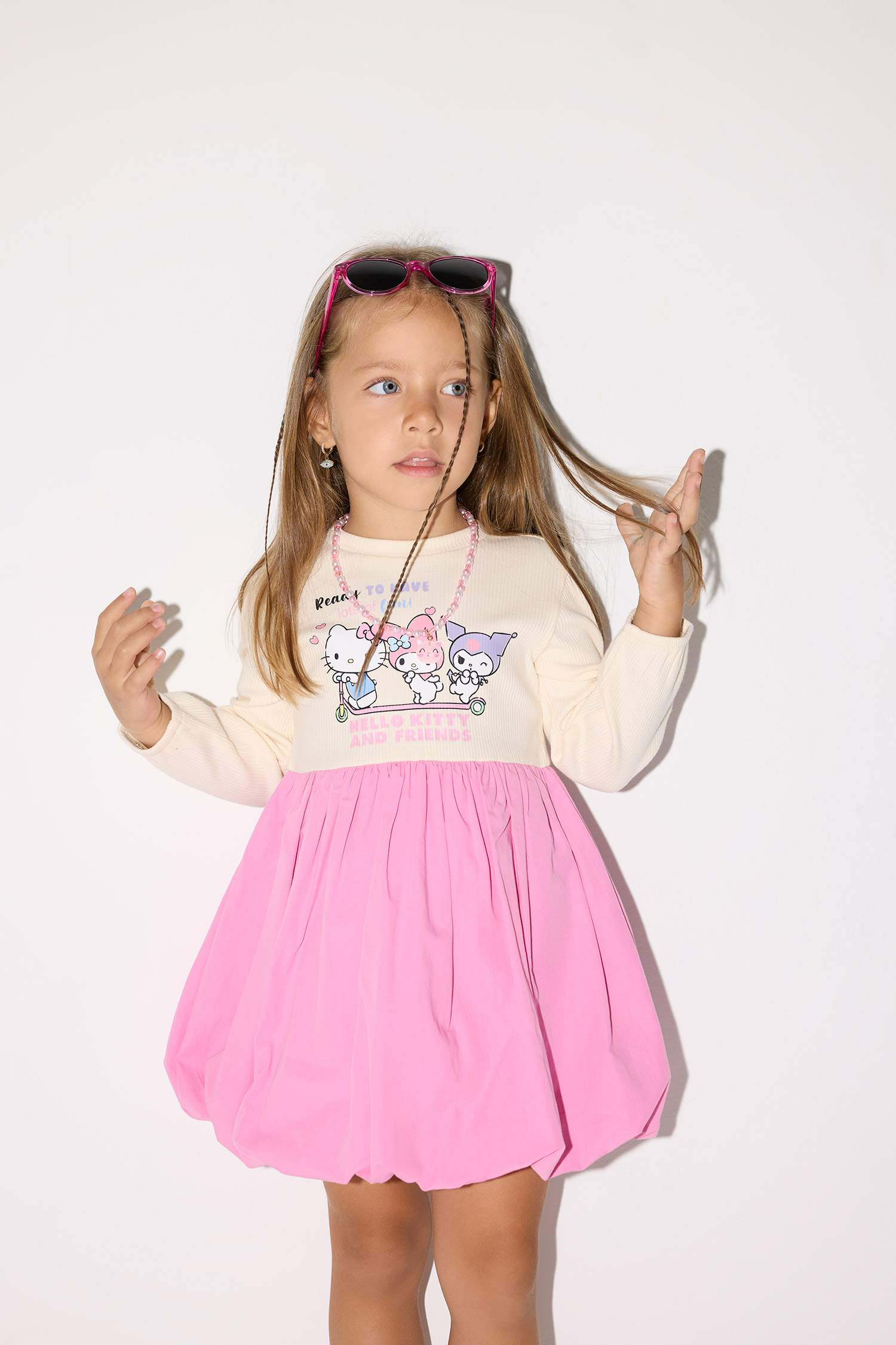 Baby Girl Hello Kitty Corduroy Camisole Dress