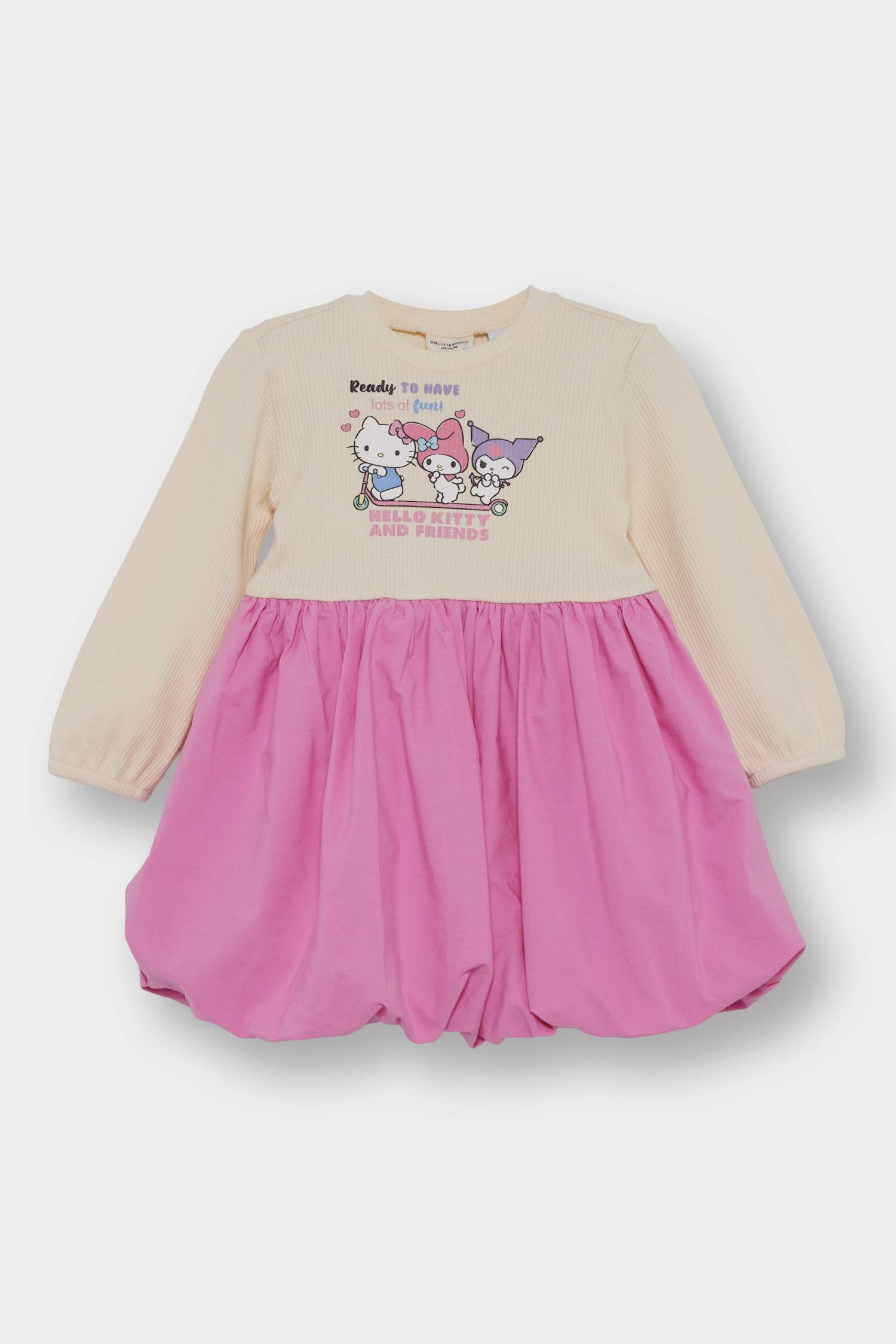 Baby Girl Hello Kitty Corduroy Camisole Dress