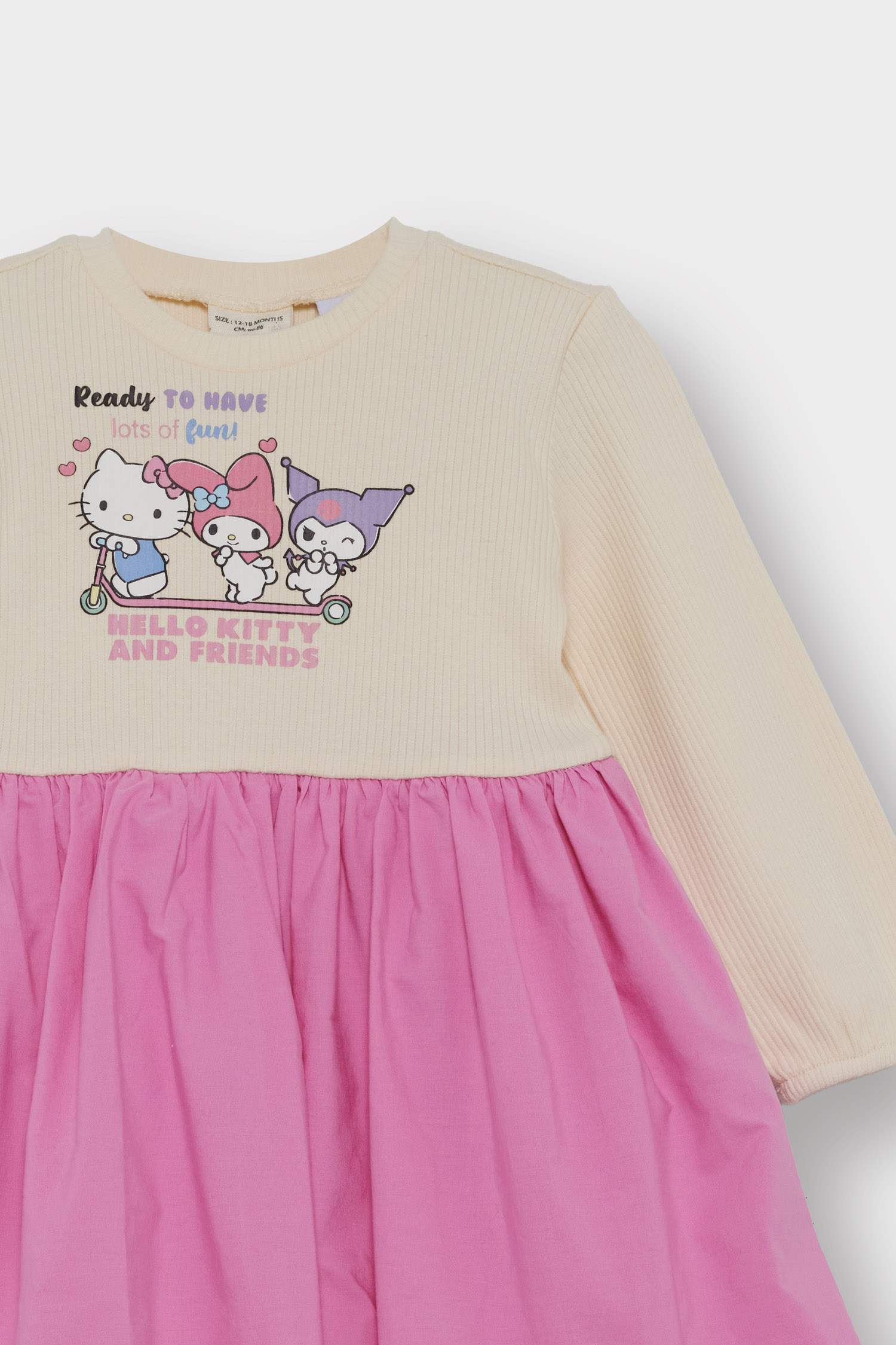 Baby Girl Hello Kitty Corduroy Camisole Dress