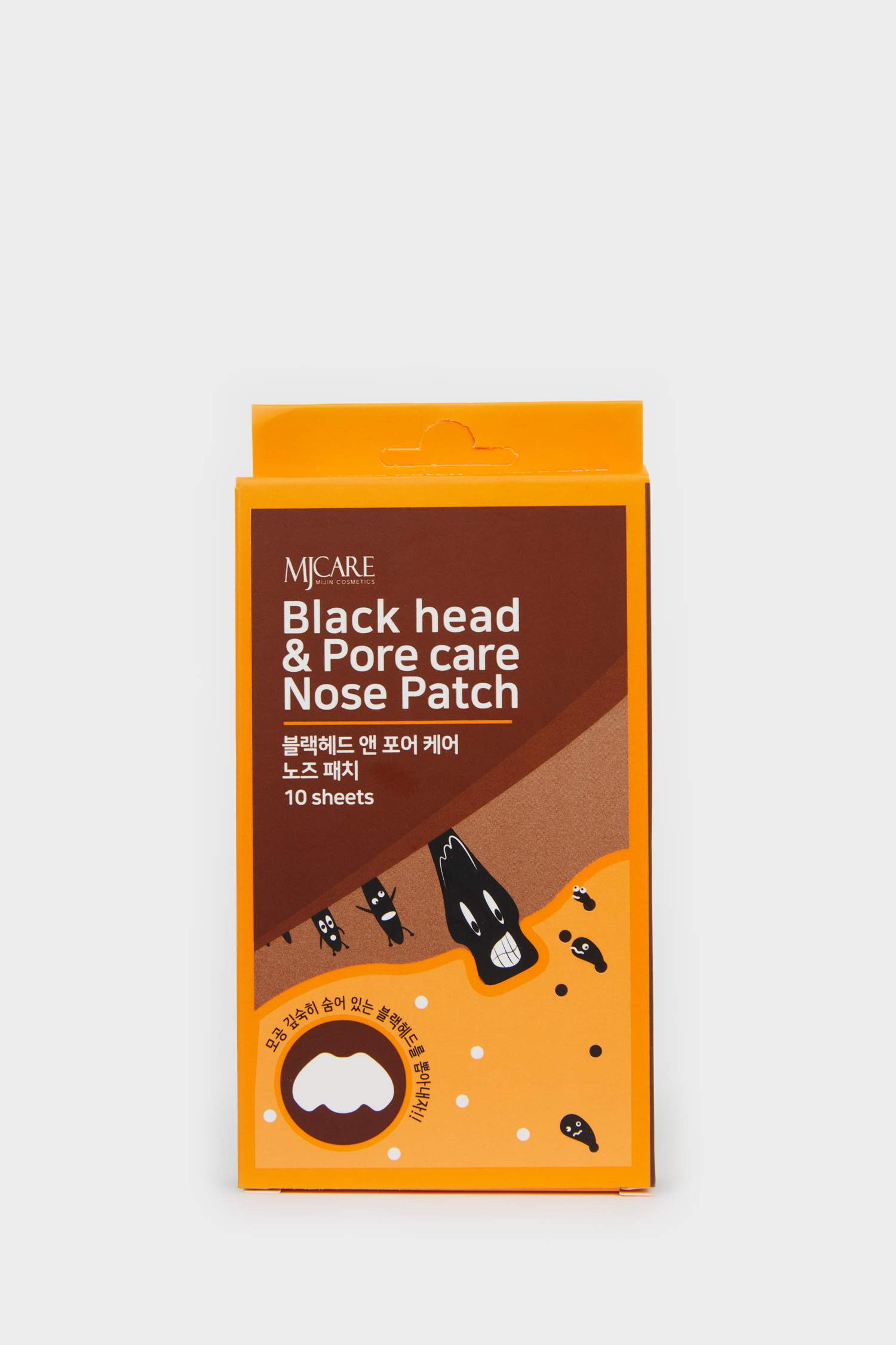 Mjcare Siyah Nokta Temizleyici Burun Bandı 10'lu – Gözenek Arındırıcı Blackhead & Pore Care Nose Patch