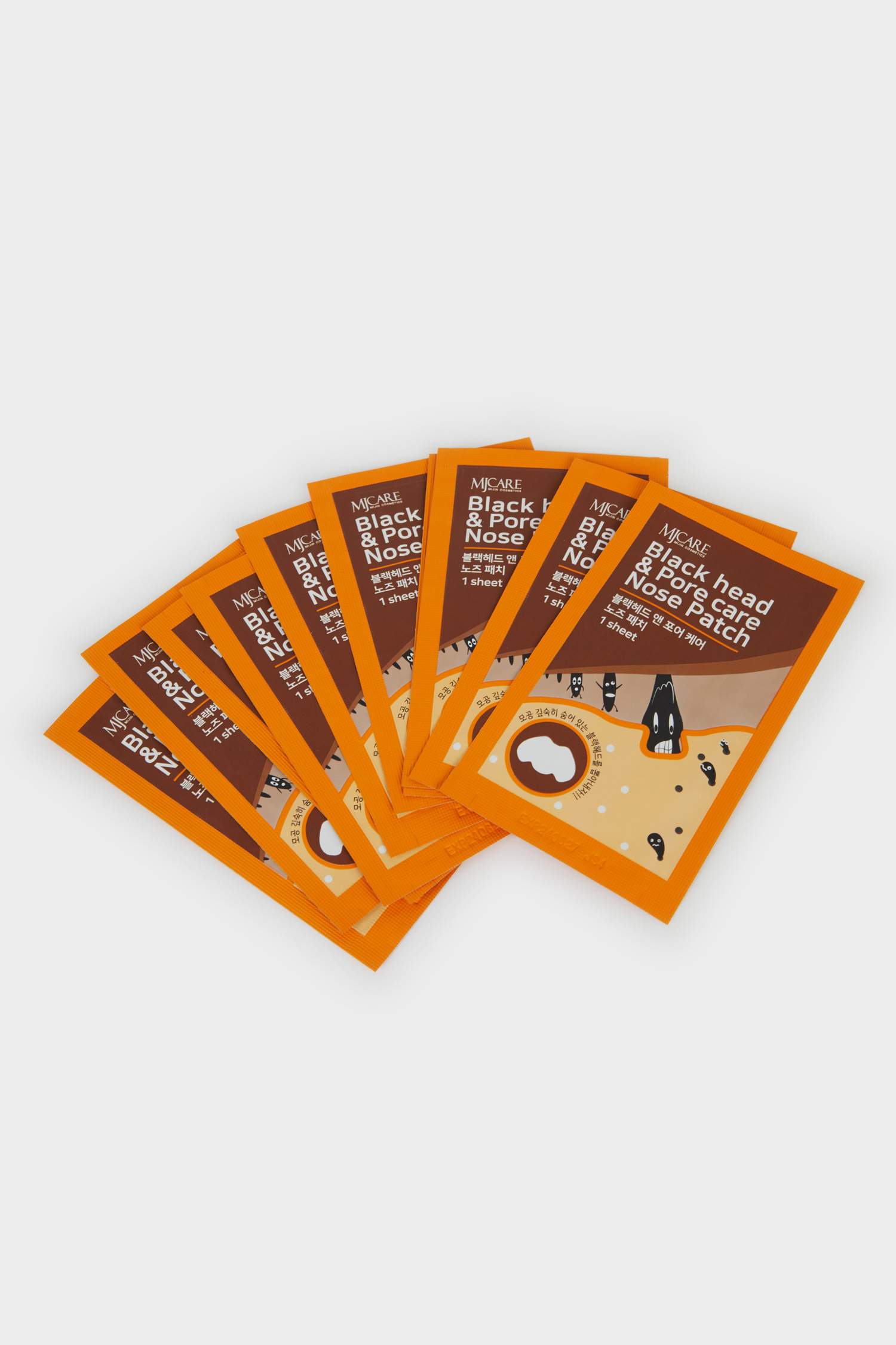 Mjcare Siyah Nokta Temizleyici Burun Bandı 10'lu – Gözenek Arındırıcı Blackhead & Pore Care Nose Patch