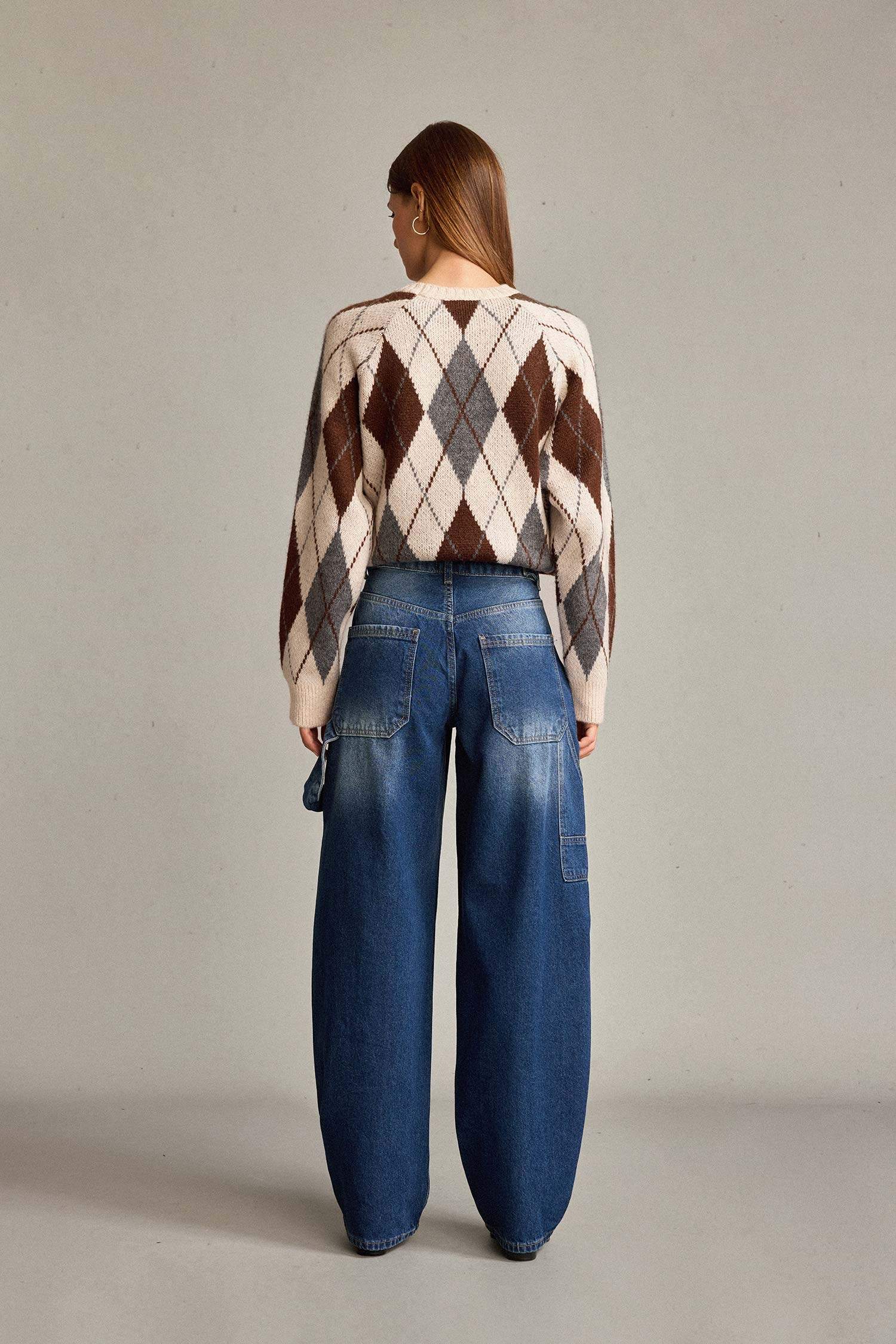 Baggy Fit Jean Pantolon