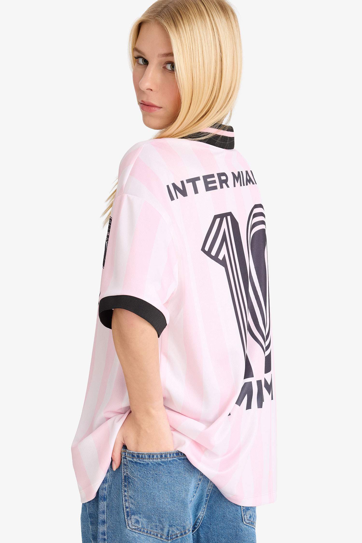 Coool MLS Oversize Geniş Kalıp Sırt Baskılı Kısa Kollu Tişört