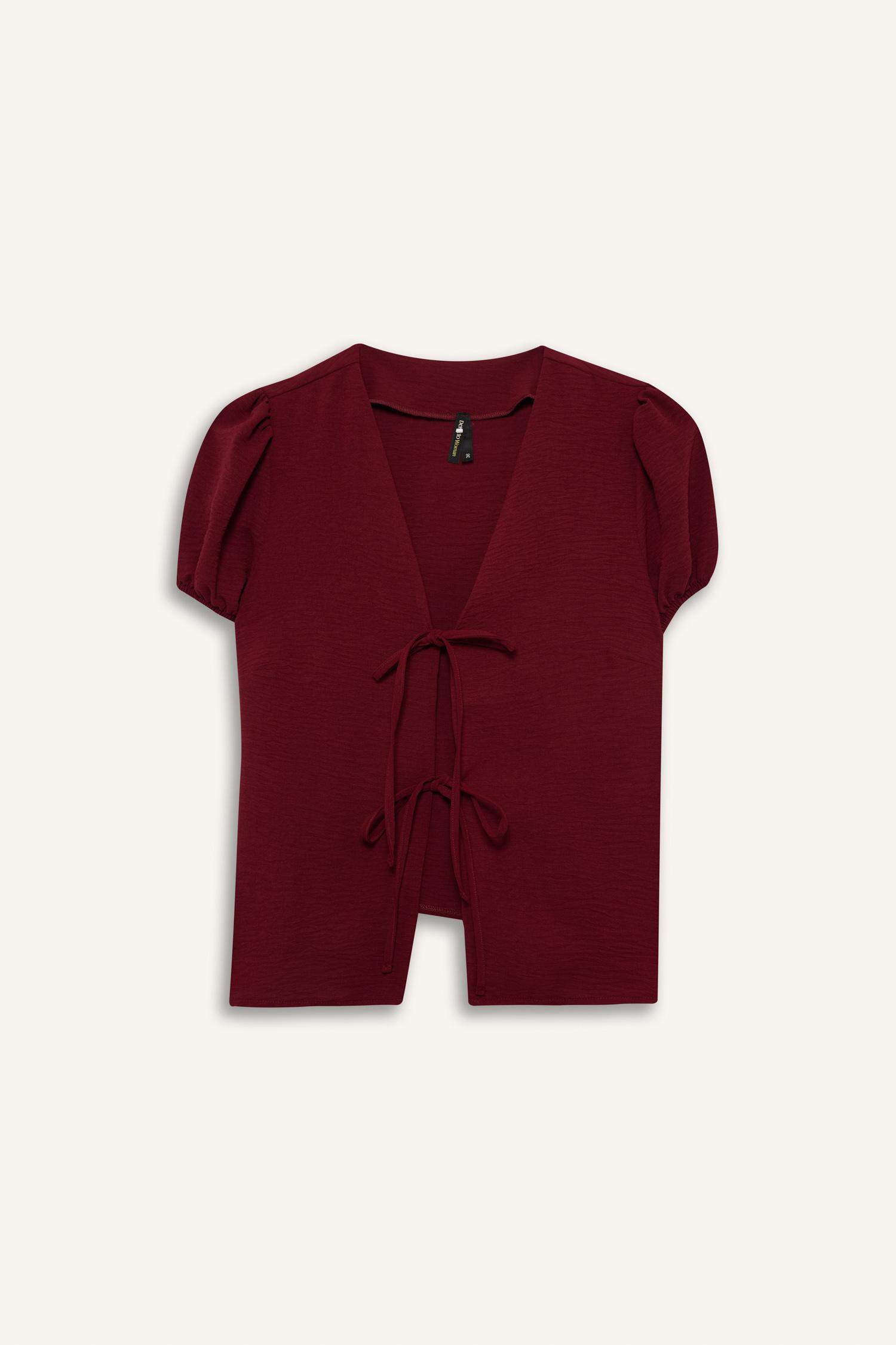 Regular Fit Aerobin Kısa Kollu Bluz