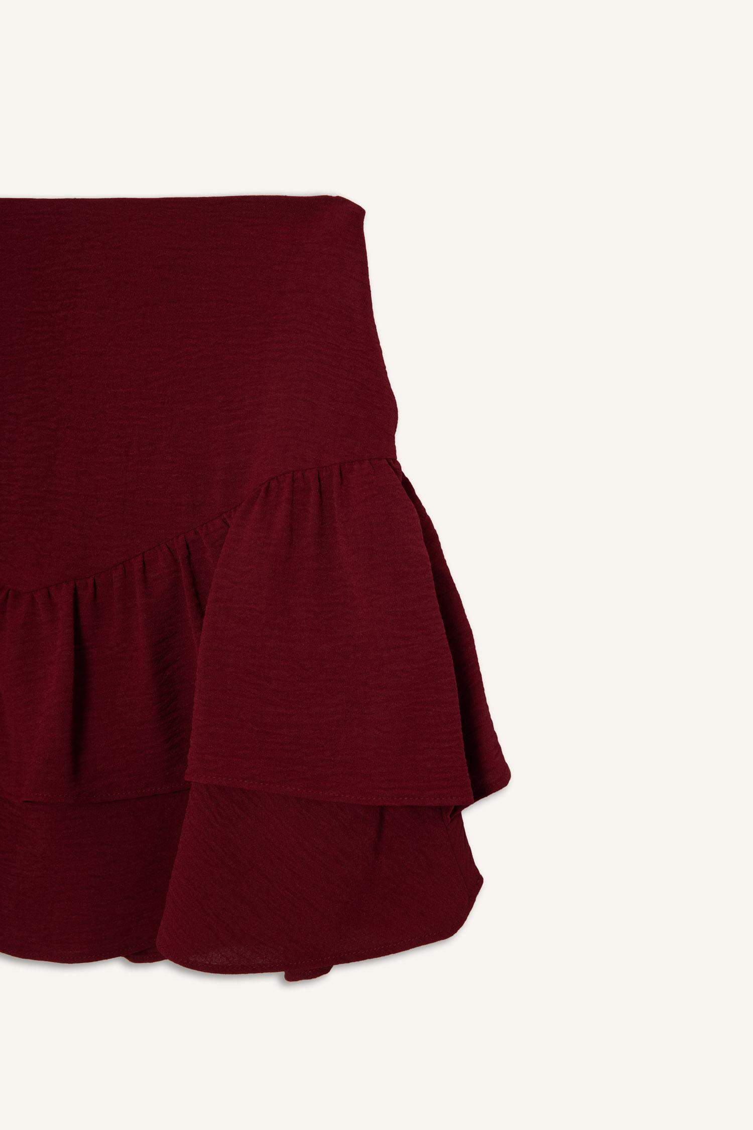 Regular Fit Aerobin Kısa Boy Etek