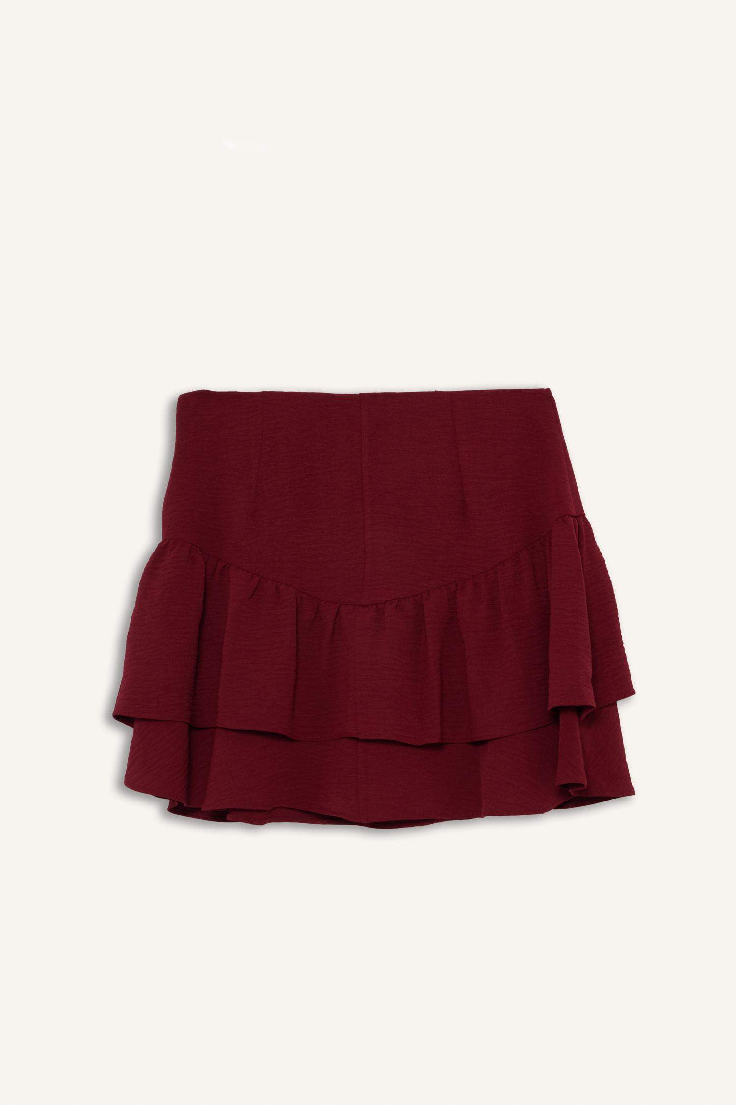 Regular Fit Aerobin Kısa Boy Etek