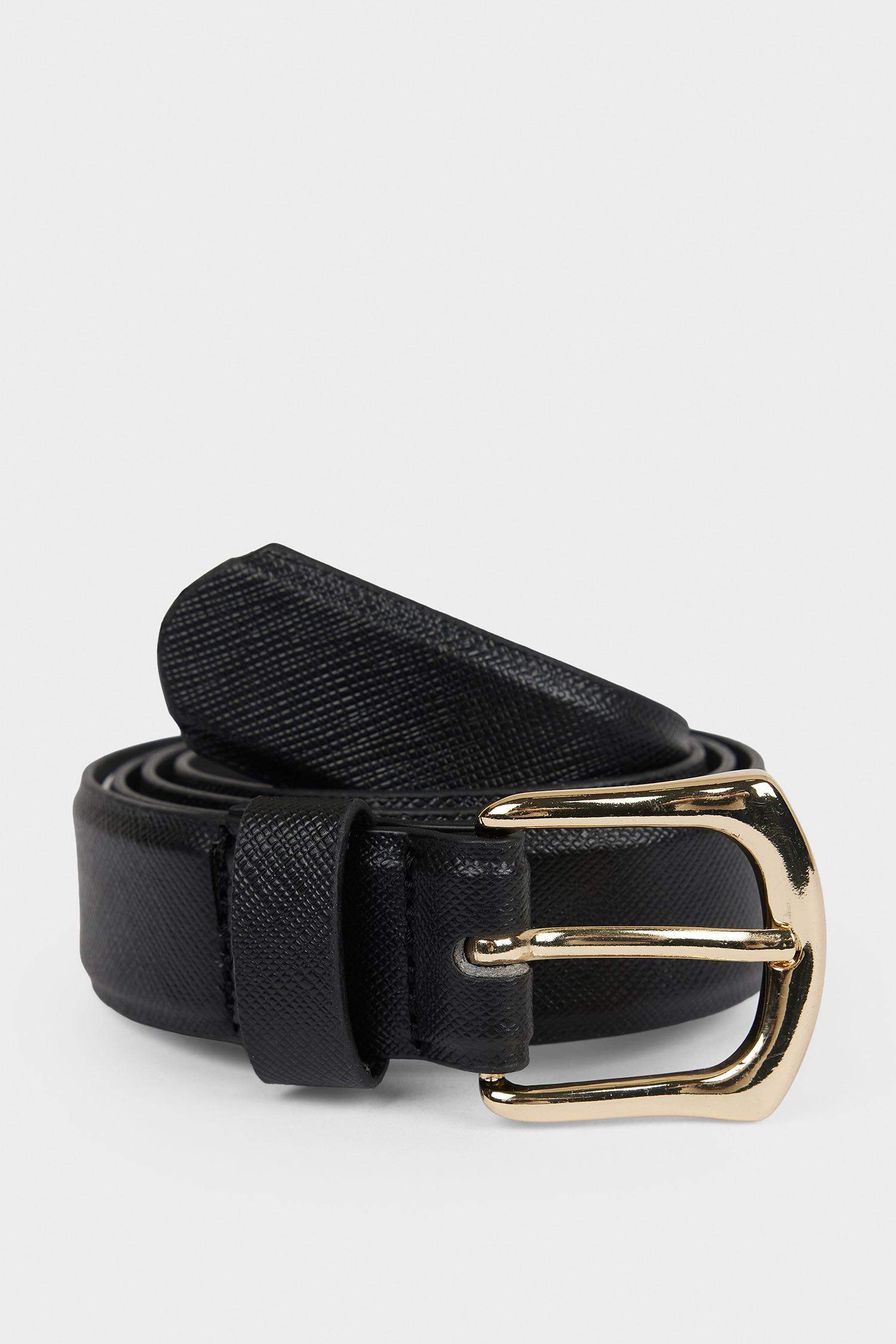 Kadın Suni Deri Jean Kemeri