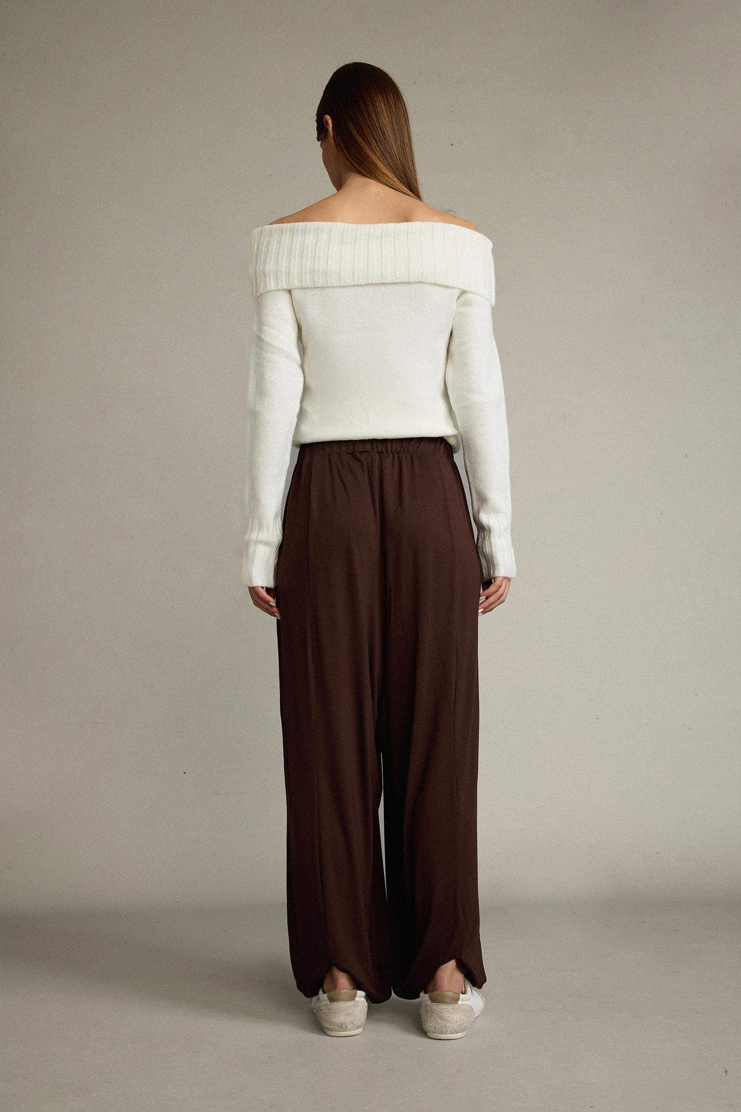 Baggy Fit Normal Bel Jogger Paça Bilek Boy Modal Pantolon