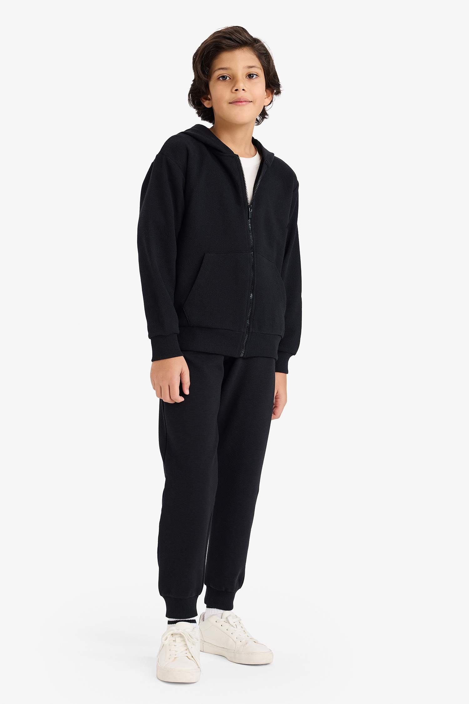 بنطرون بجامة رياضي ولادي قصة عادية وخصر مطاطي