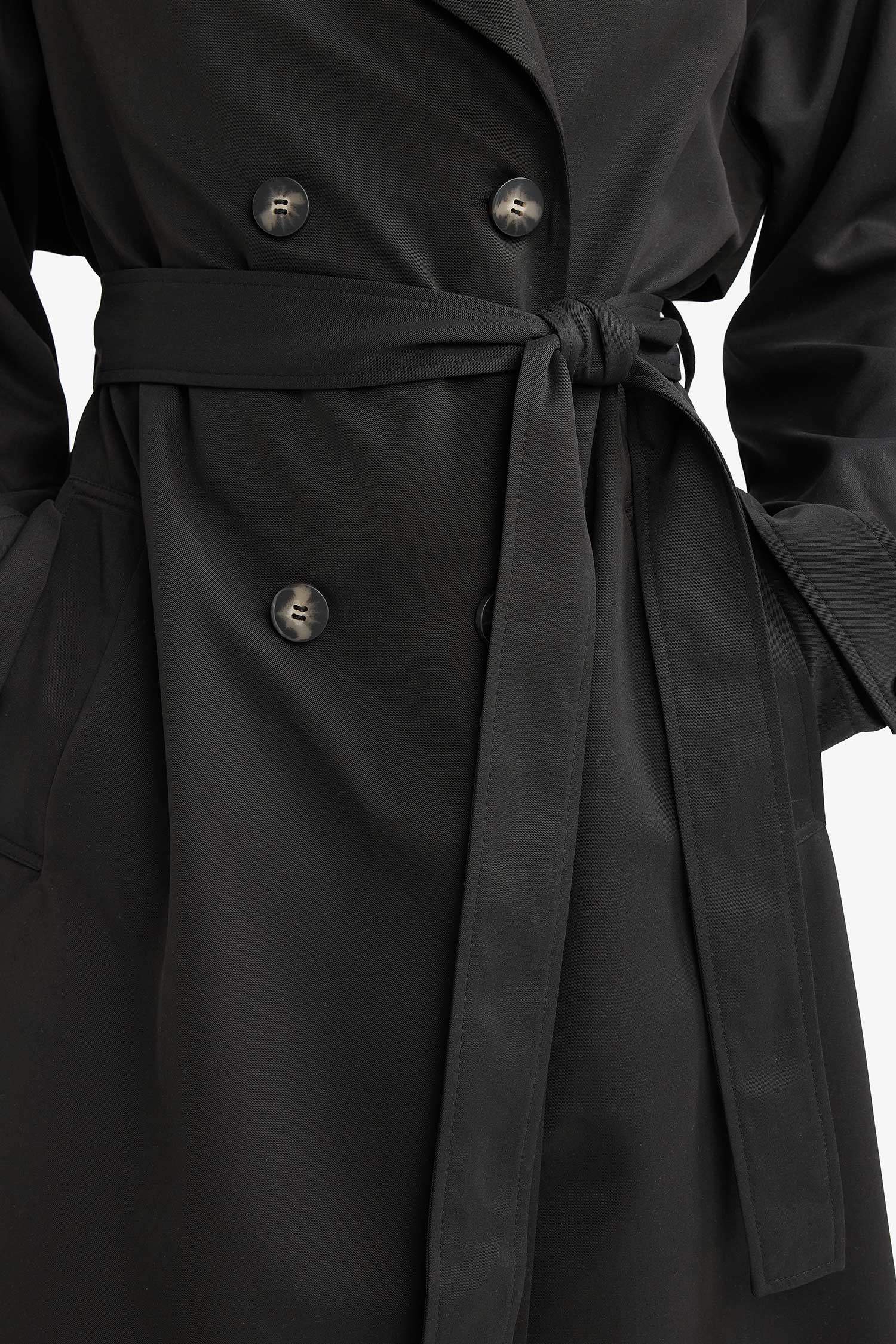 Su Geçirmez Relax Fıt Trençkot