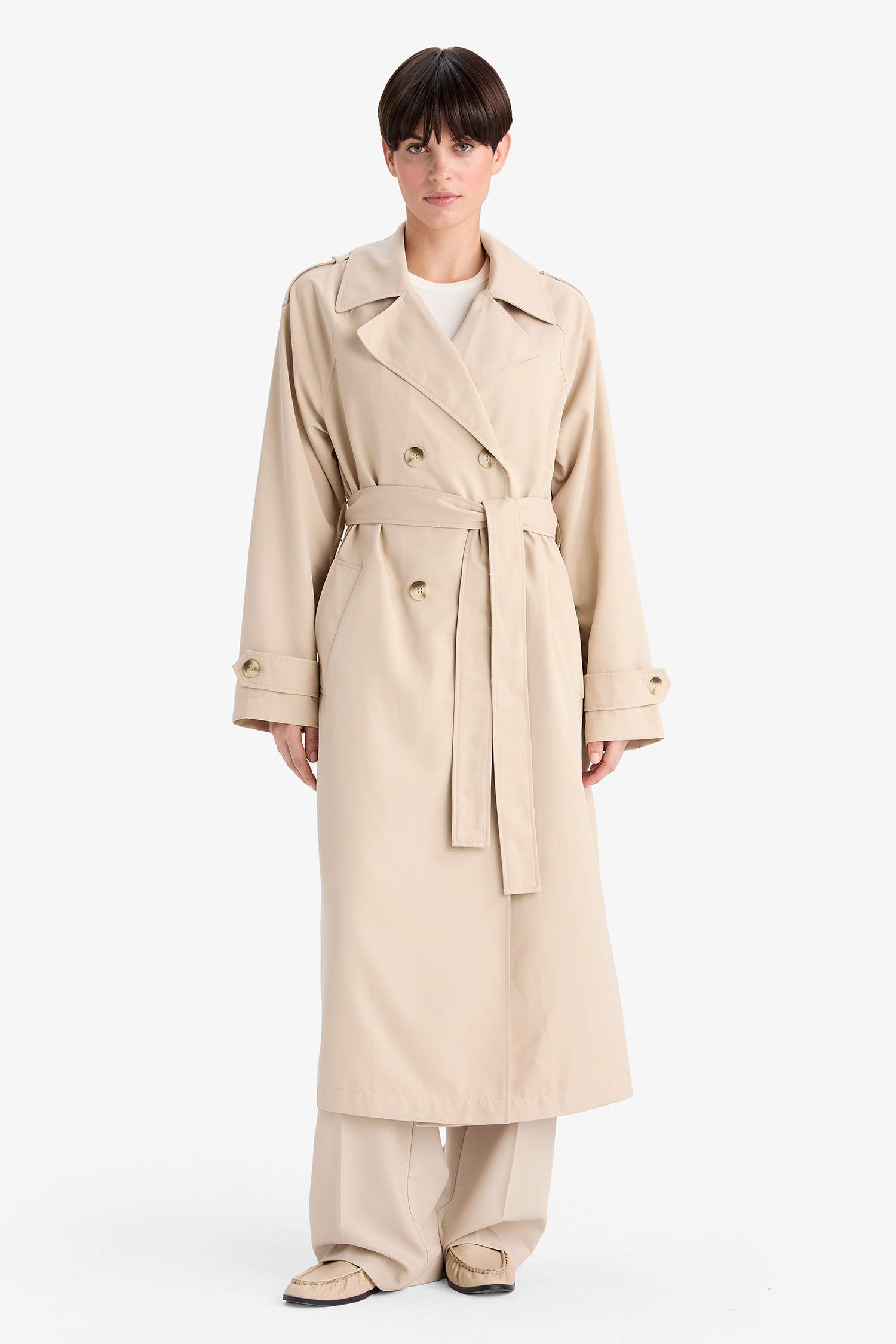 Waterproof Relax Fit Trenchcoat