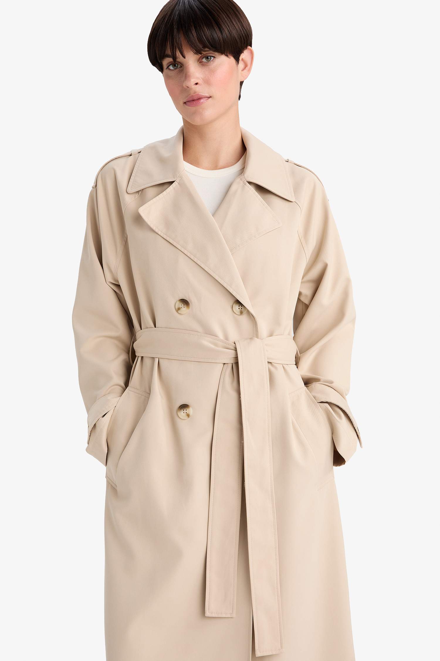 Waterproof Relax Fit Trenchcoat